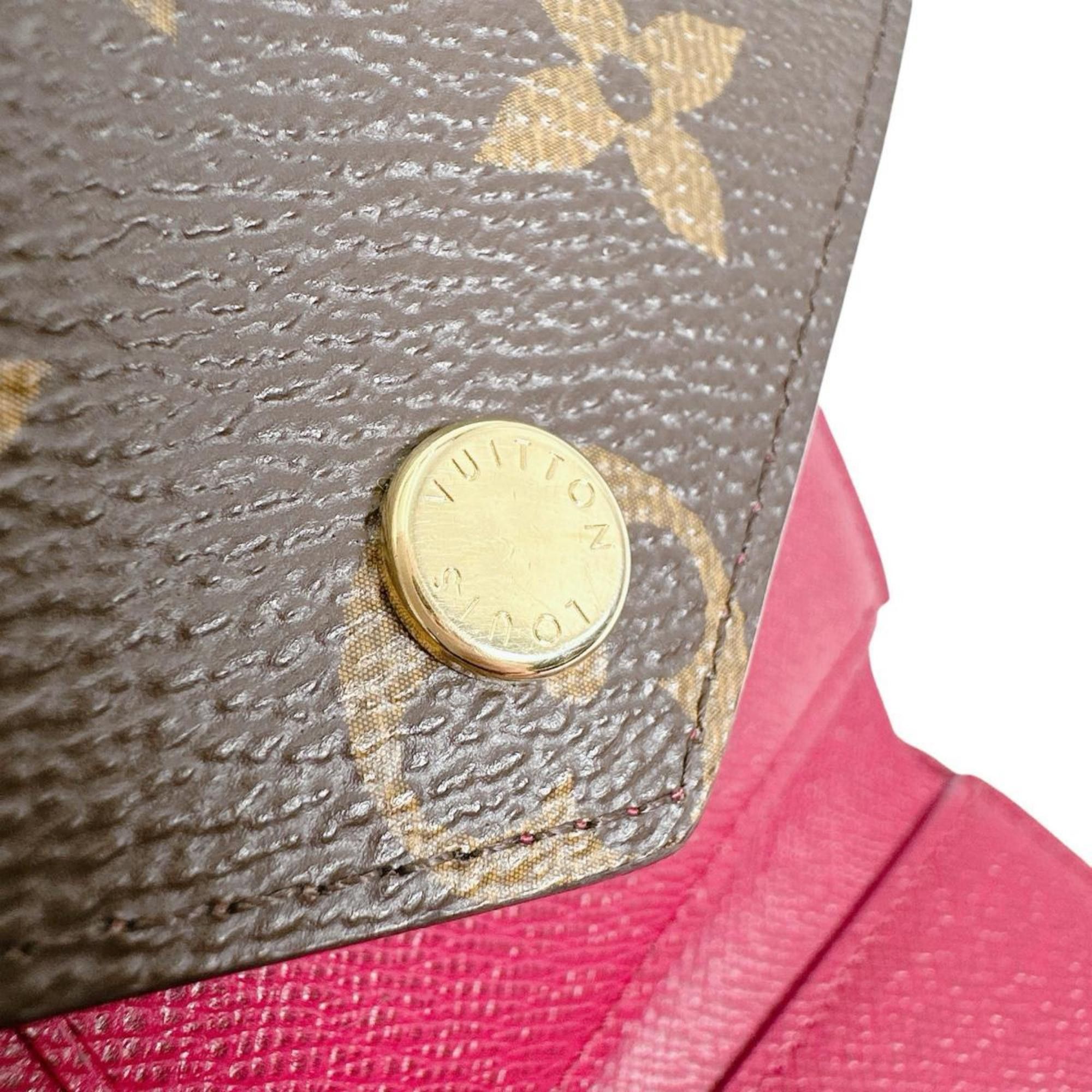 Louis Vuitton Louis Vuitton Monogram Reverse Bi-fold Wallet, Portefeuille Victorine, M81557, Brown Size ONE SIZE - 17 Thumbnail