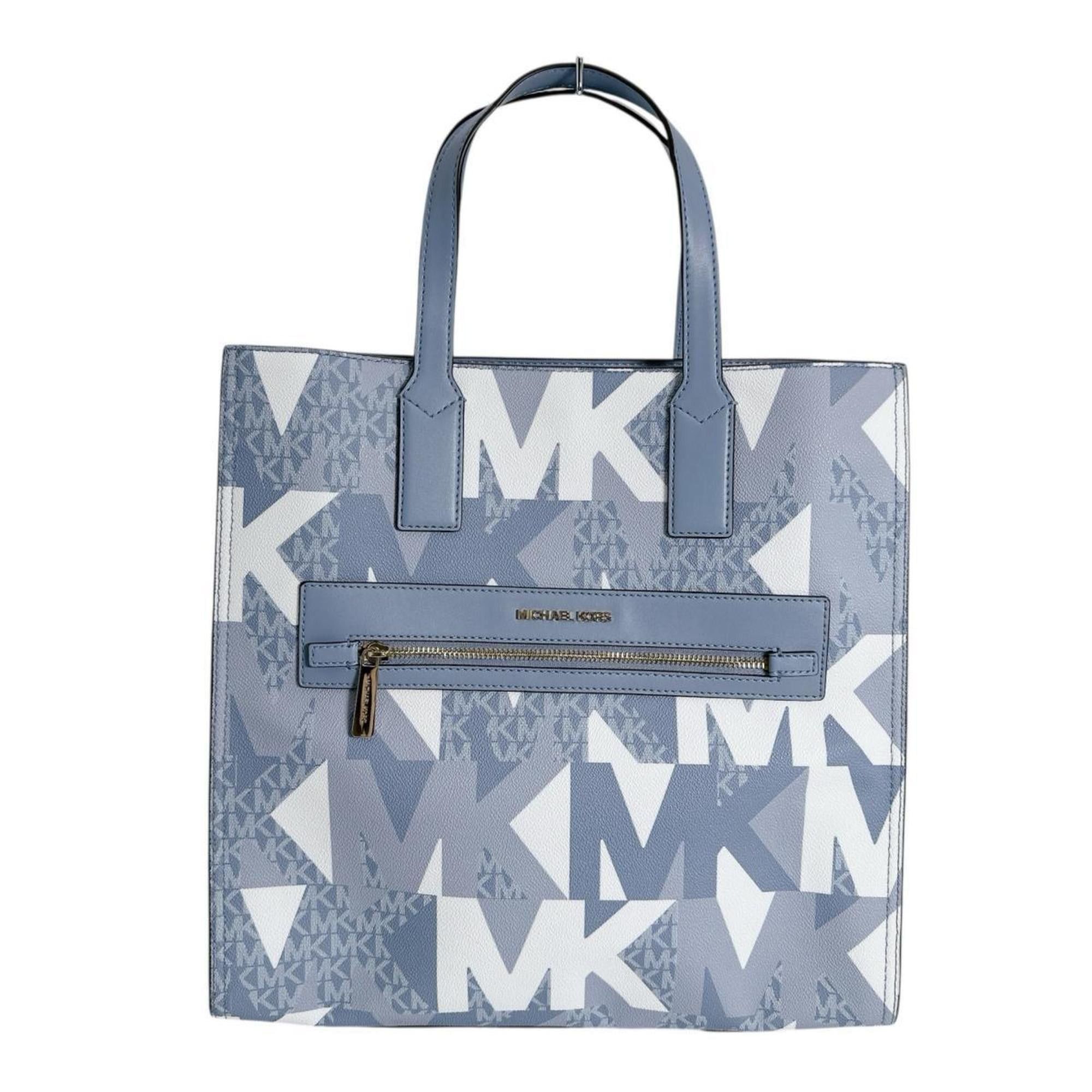 Michael Kors Michael Kors Kenley Leather Shoulder Bag, Blue, 35H1GY9T3T Size ONE SIZE - 2 Thumbnail