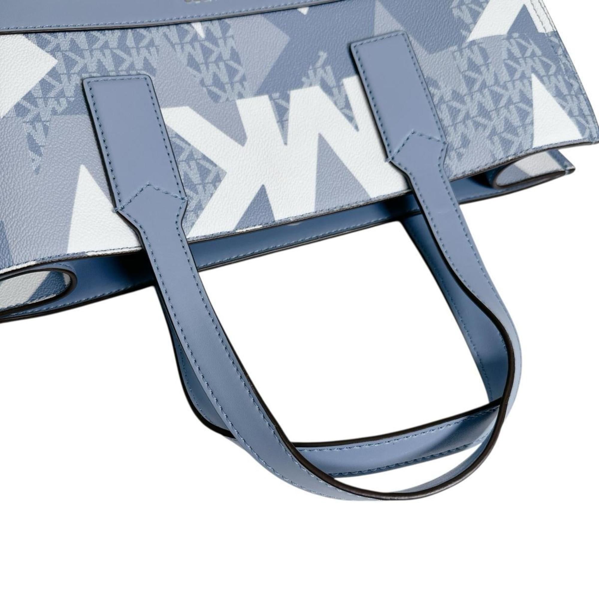 Michael Kors Michael Kors Kenley Leather Shoulder Bag, Blue, 35H1GY9T3T Size ONE SIZE - 9 Thumbnail