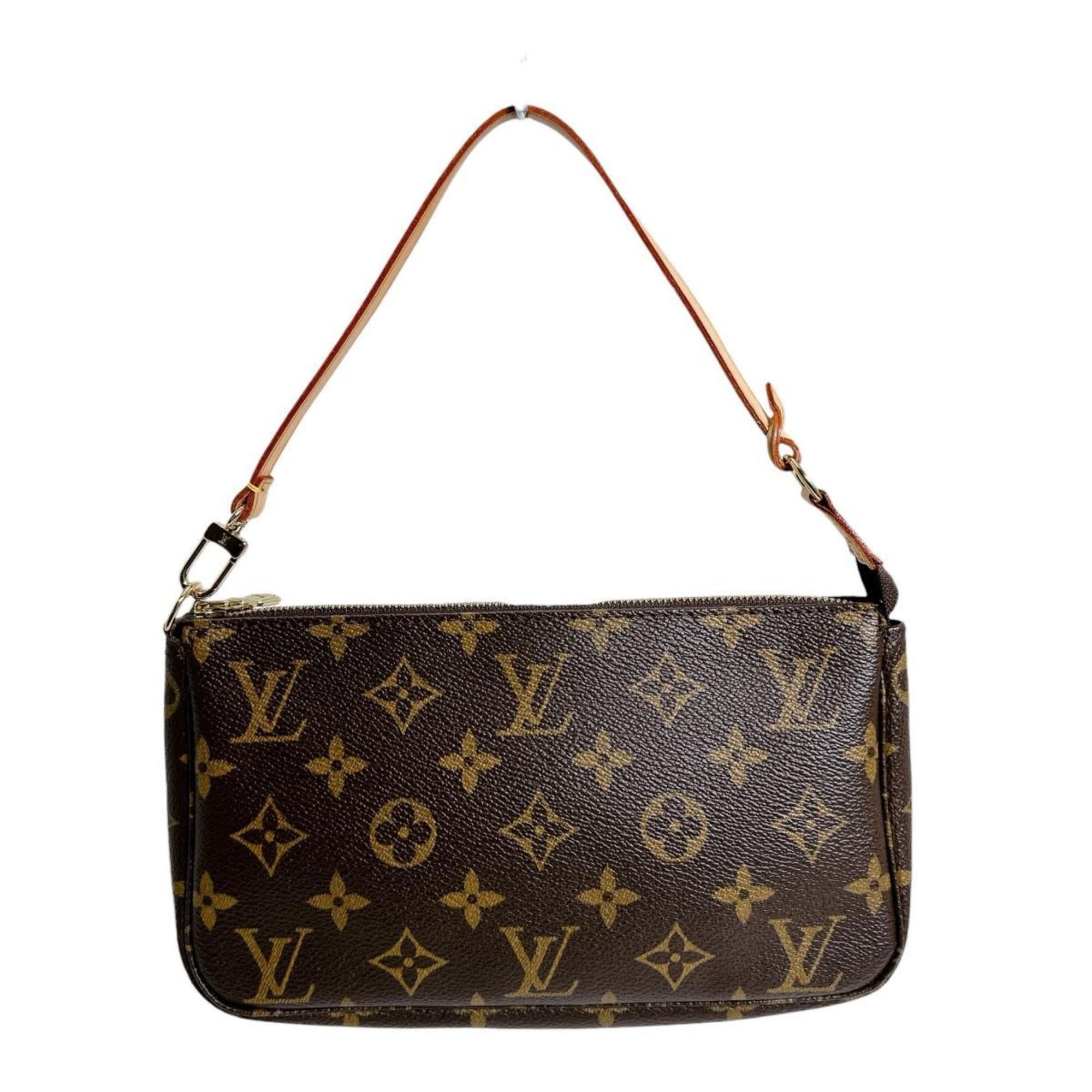 Louis Vuitton Louis Vuitton Pochette Accessoires Monogram Canvas M51980 Brown Pouch Bag Size ONE SIZE - 2 Thumbnail
