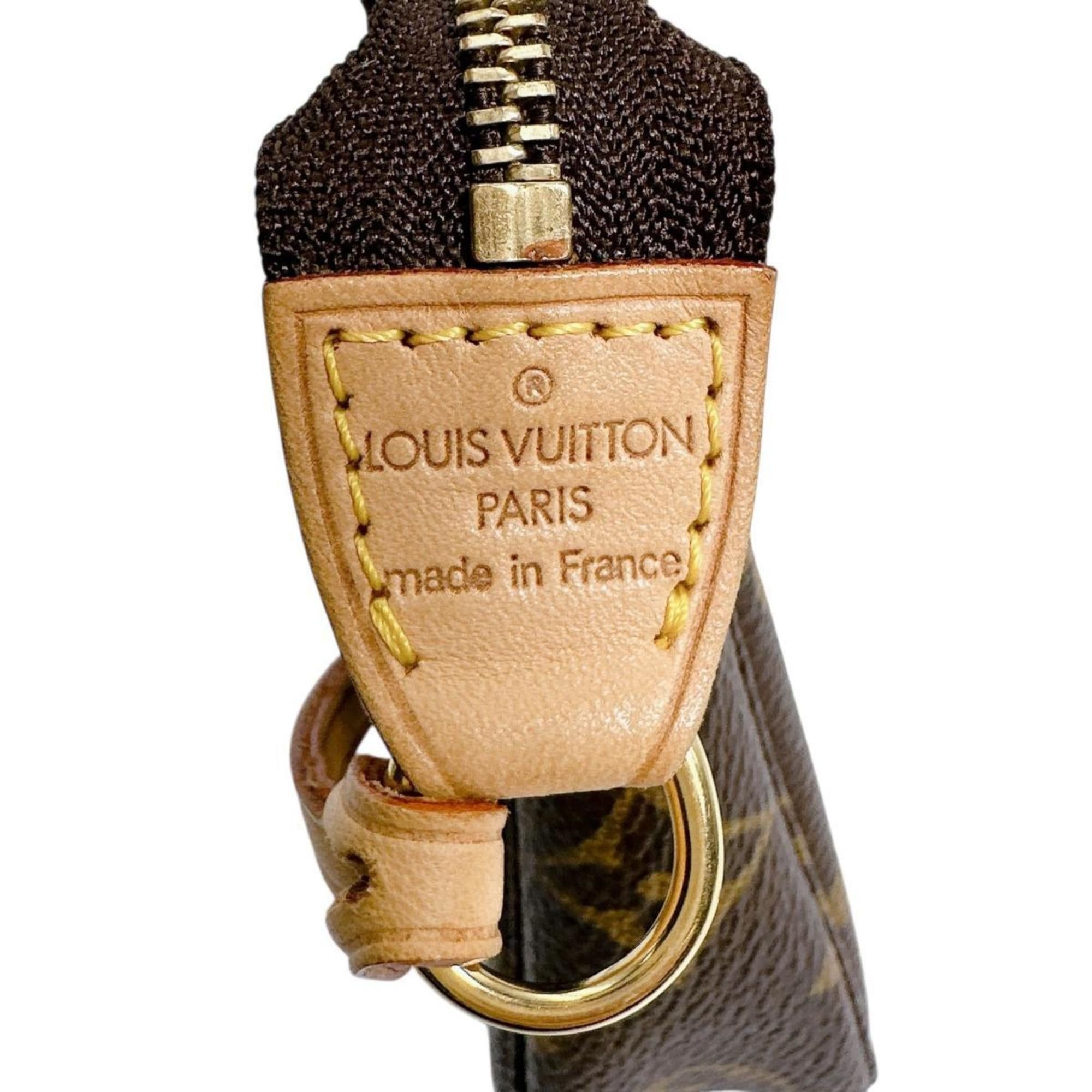 Louis Vuitton Louis Vuitton Pochette Accessoires Monogram Canvas M51980 Brown Pouch Bag Size ONE SIZE - 13 Thumbnail