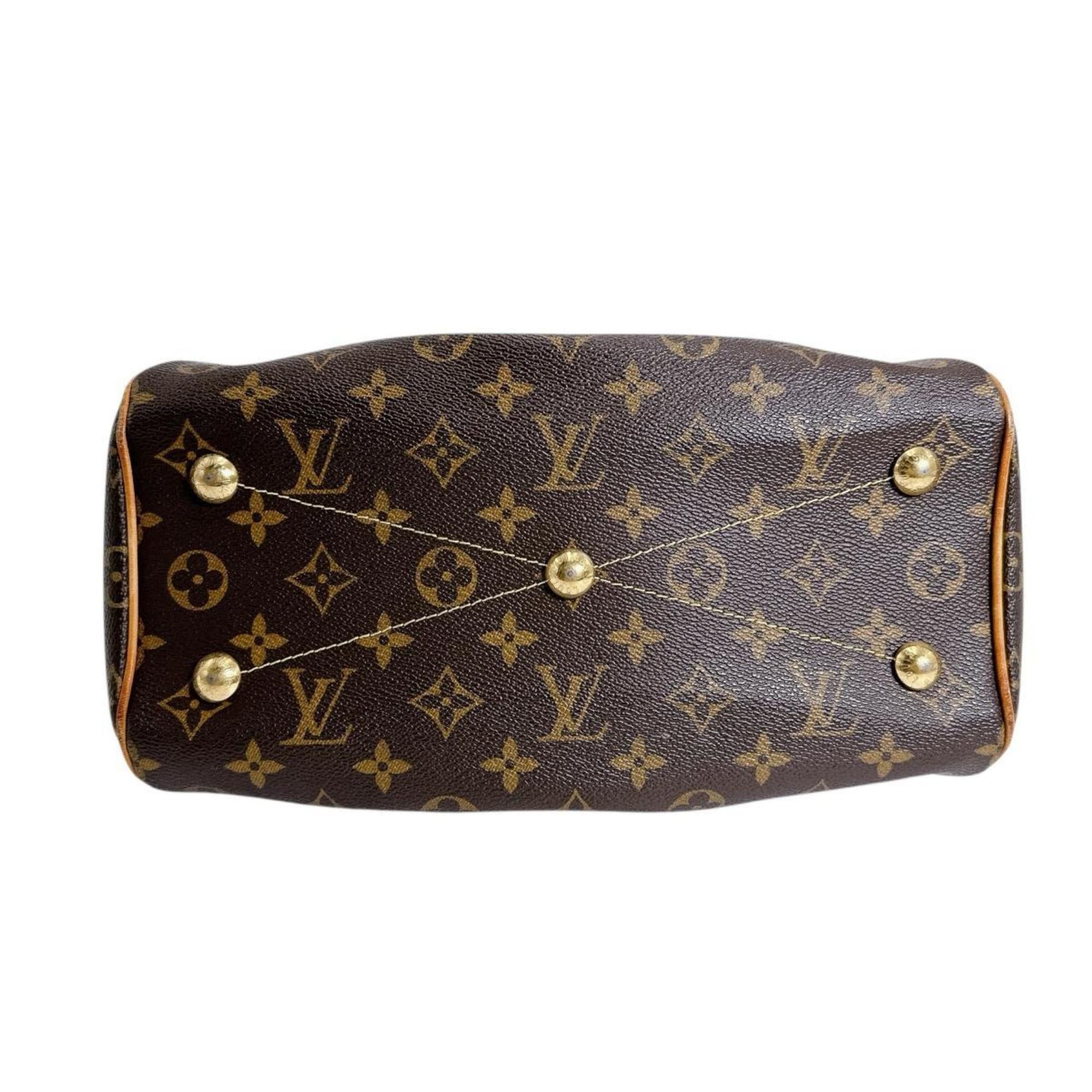 Louis Vuitton Louis Vuitton Tivoli PM Monogram Canvas Handbag M40143 Brown Size ONE SIZE - 4 Thumbnail
