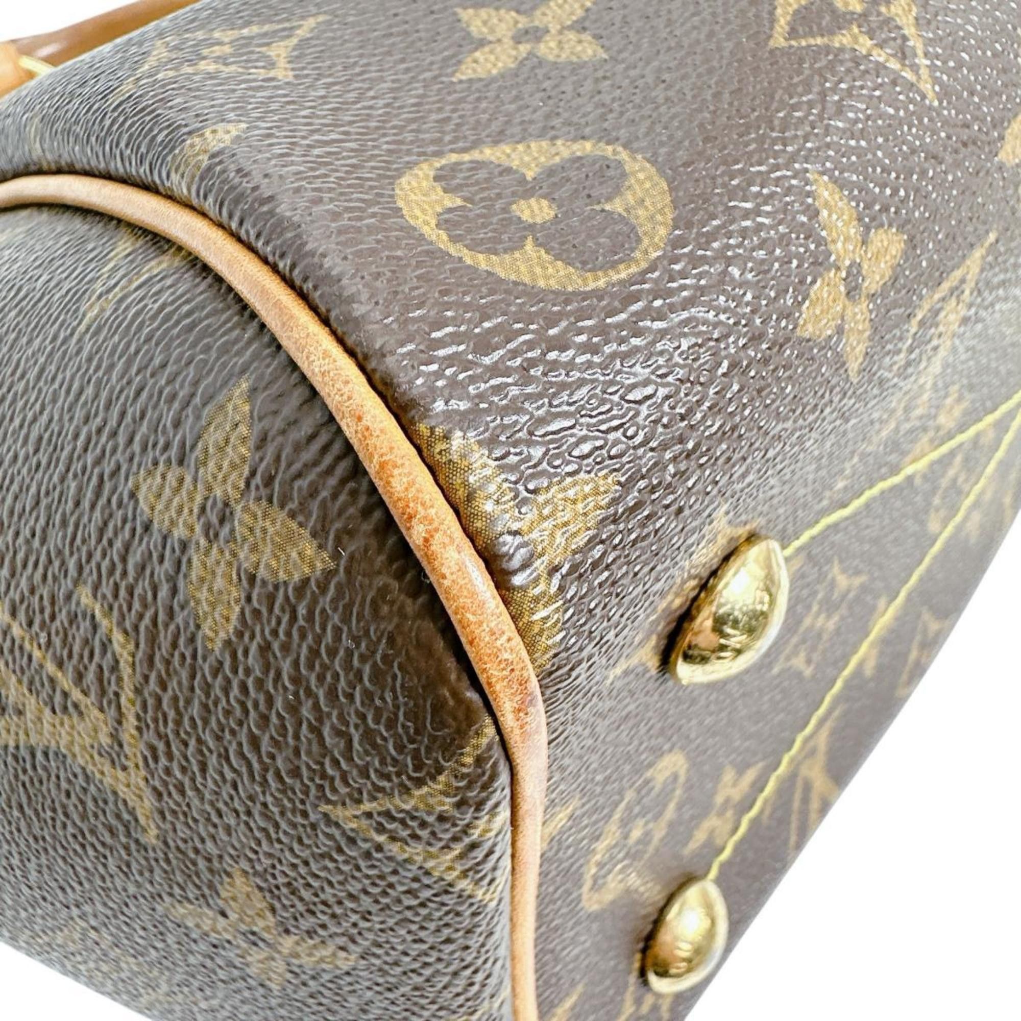Louis Vuitton Louis Vuitton Tivoli PM Monogram Canvas Handbag M40143 Brown Size ONE SIZE - 9 Thumbnail