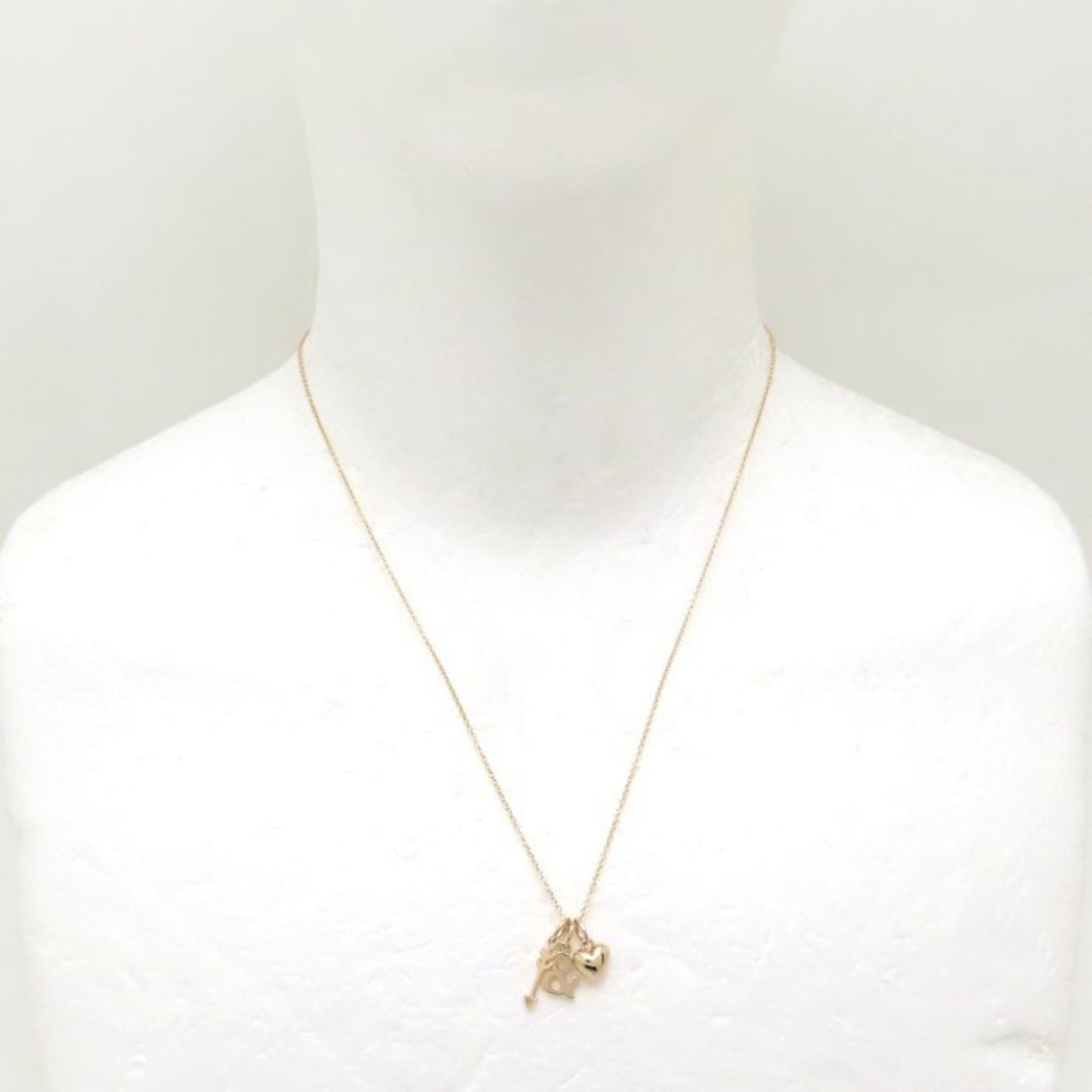 Tiffany & Co. TIFFANY & Co. Tiffany Heart Arrow Charm Necklace, 18KPG, Women's, 294801 Size ONE SIZE - 3 Thumbnail