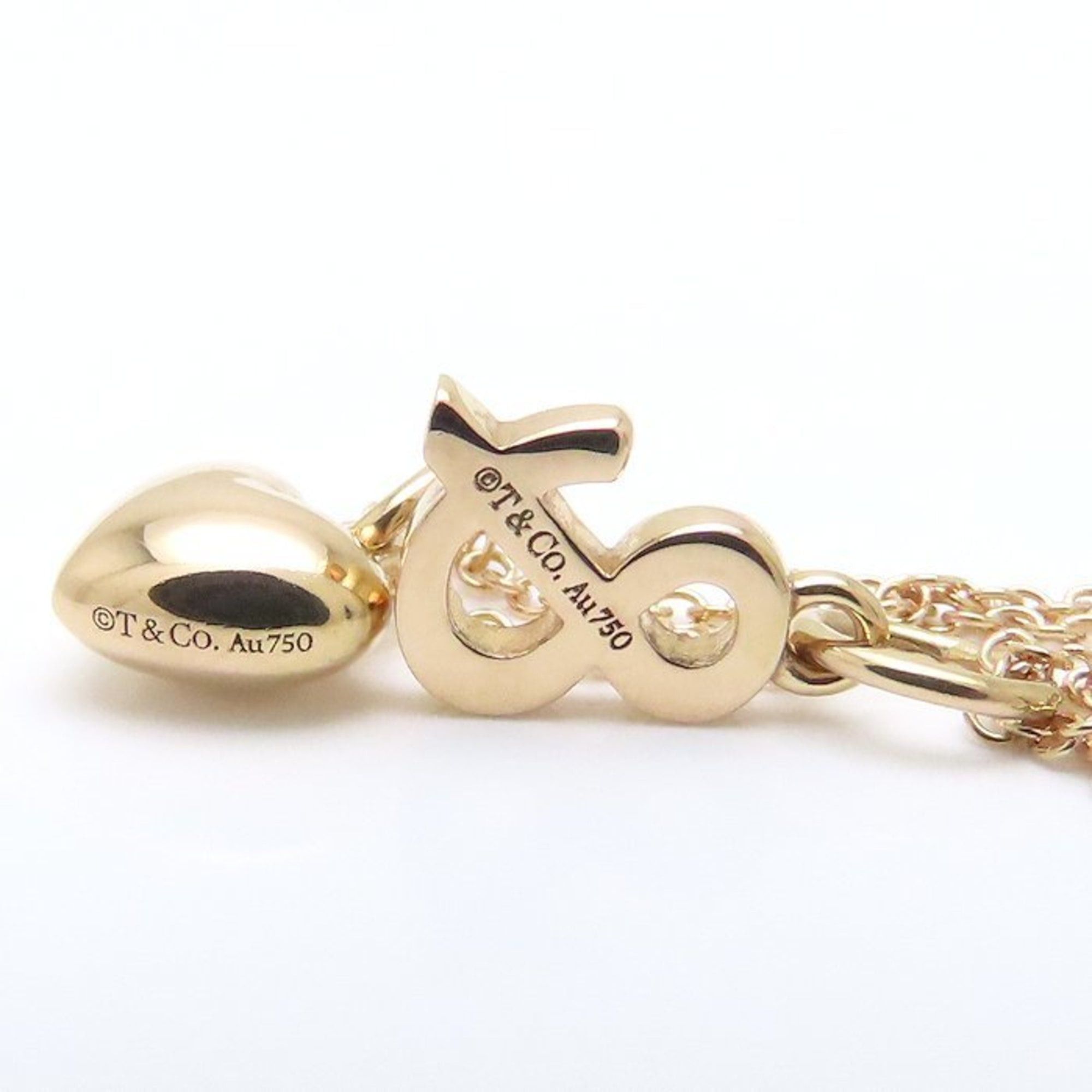 Tiffany & Co. TIFFANY & Co. Tiffany Heart Arrow Charm Necklace, 18KPG, Women's, 294801 Size ONE SIZE - 9 Thumbnail