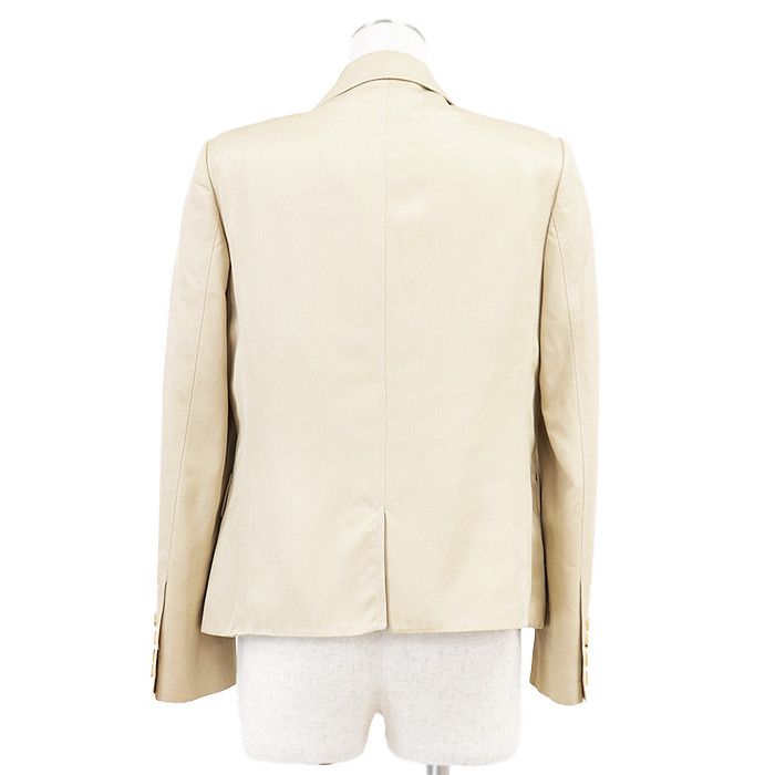 Gucci Gucci Gucci 100% Silk Tailored Jacket Textile Outerwear DUTY FREE for USA Size ONE SIZE - 6 Thumbnail