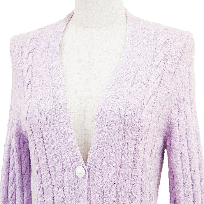 Chanel Chanel CHANEL P72177 Boucle Knit Cardigan Textile Tops P72177 DUTY FREE for USA Size ONE SIZE - 2 Thumbnail