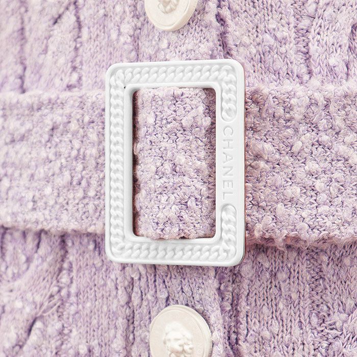 Chanel Chanel CHANEL P72177 Boucle Knit Cardigan Textile Tops P72177 DUTY FREE for USA Size ONE SIZE - 4 Thumbnail