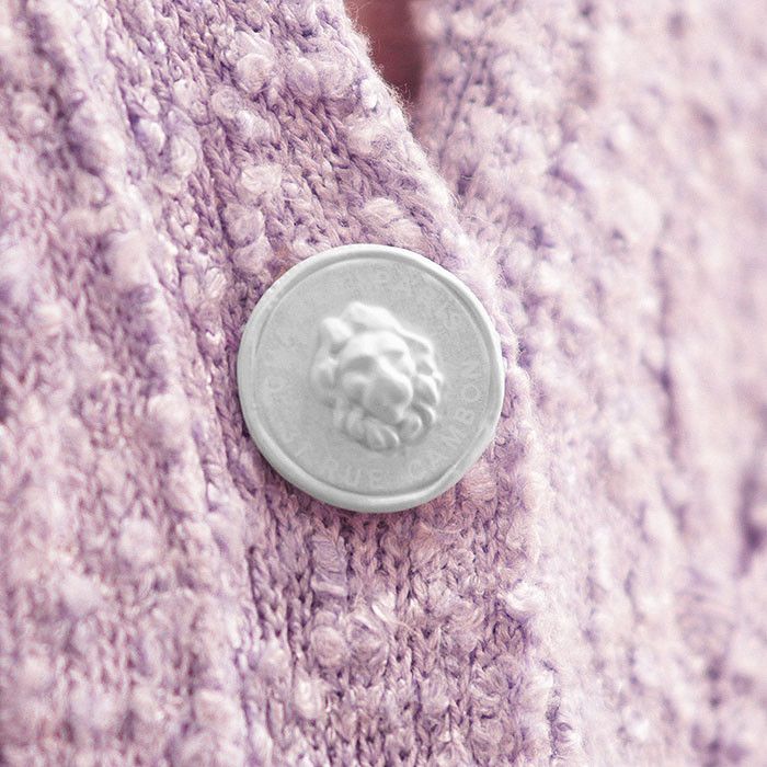 Chanel Chanel CHANEL P72177 Boucle Knit Cardigan Textile Tops P72177 DUTY FREE for USA Size ONE SIZE - 3 Thumbnail