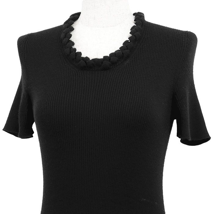 Chanel Chanel Chanel P42530 Cashmere Knit Top Textile Tops P42530 DUTY FREE for USA Size ONE SIZE - 2 Thumbnail