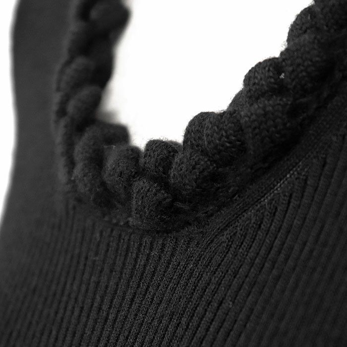 Chanel Chanel Chanel P42530 Cashmere Knit Top Textile Tops P42530 DUTY FREE for USA Size ONE SIZE - 3 Thumbnail