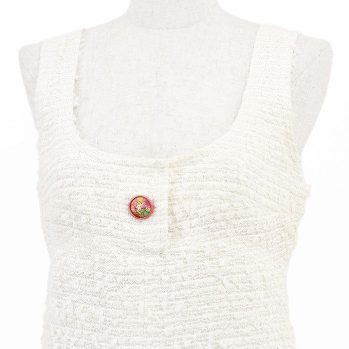 Chanel Chanel Chanel Coco Cuba Tweed Dress Textile Dresses P56051 DUTY FREE for USA Size ONE SIZE - 2 Thumbnail