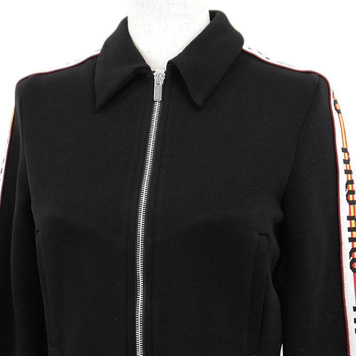 Miu Miu Miu Miu Miu Miu Jersey Cropped Jacket Cotton Polyamide Jacket Textile Outerwear DUTY FREE for USA Size ONE SIZE - 2 Thumbnail