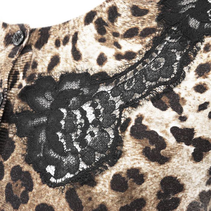 Dolce & Gabbana Dolce & Gabbana Dolce&Gabbana Wool Cotton Knit Cardigan Textile Tops DUTY FREE for USA Size ONE SIZE - 11 Thumbnail