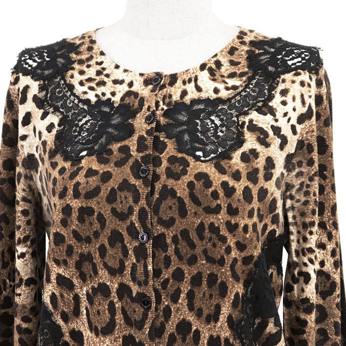 Dolce & Gabbana Dolce & Gabbana Dolce&Gabbana Wool Cotton Knit Cardigan Textile Tops DUTY FREE for USA Size ONE SIZE - 2 Thumbnail