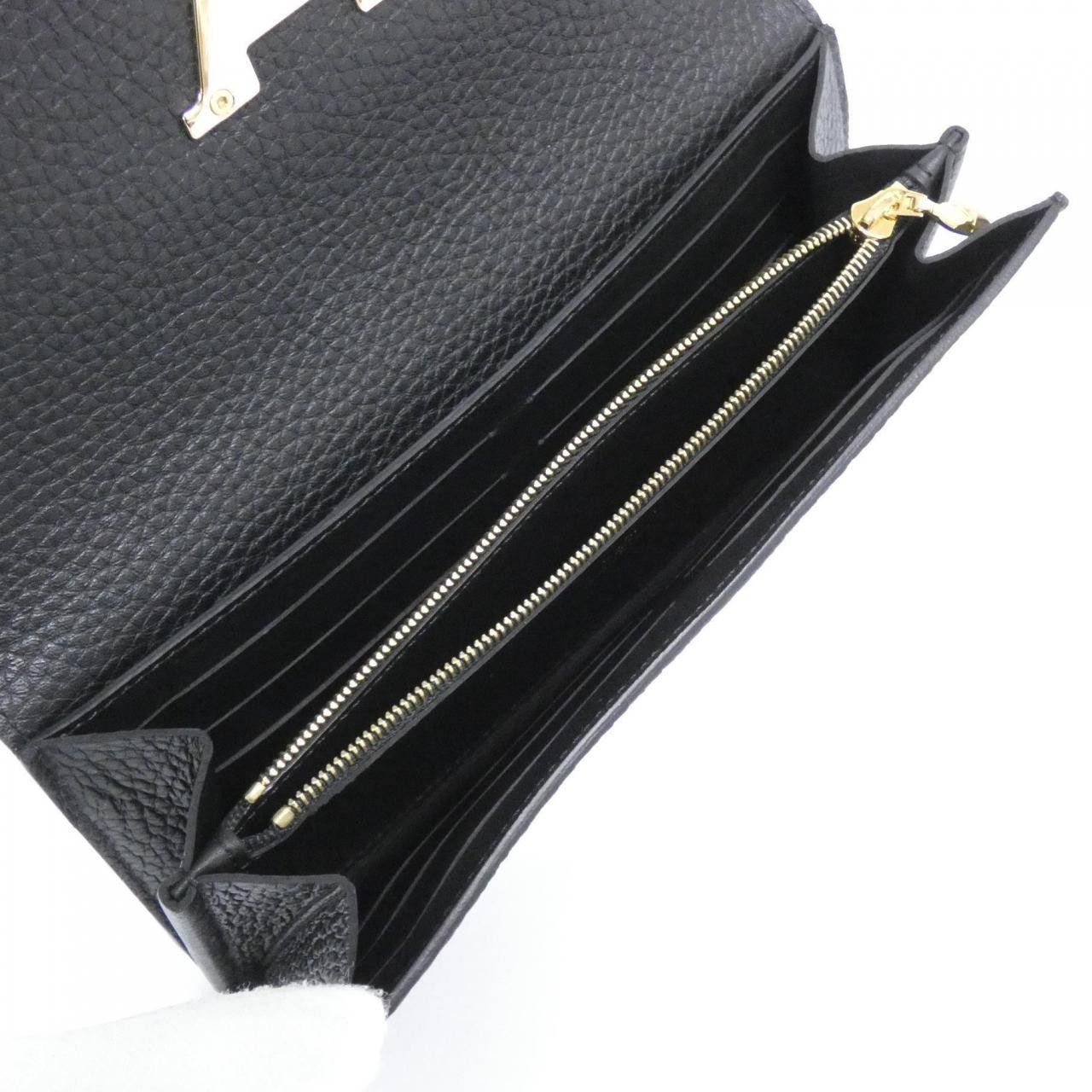Louis Vuitton Louis Vuitton Louis Vuitton Capucines Taurillon Long Wallet Leather Long Wallet M62076 DUTY FREE for USA Size ONE SIZE - 8 Thumbnail