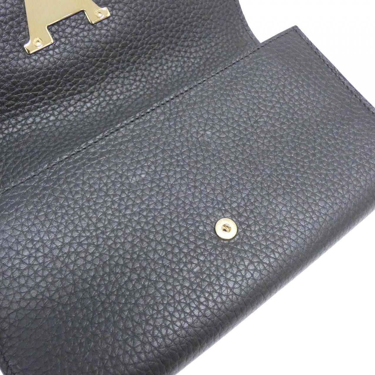 Louis Vuitton Louis Vuitton Louis Vuitton Capucines Taurillon Long Wallet Leather Long Wallet M62076 DUTY FREE for USA Size ONE SIZE - 7 Thumbnail