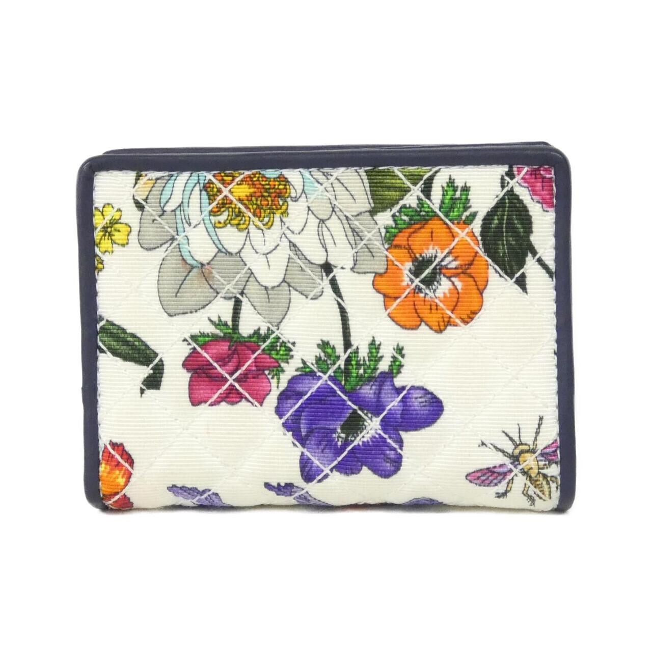 Gucci Gucci Gucci GG Supreme Canvas Leather Wallet Textile Short Wallet 536353 DUTY FREE for USA Size ONE SIZE - 2 Thumbnail