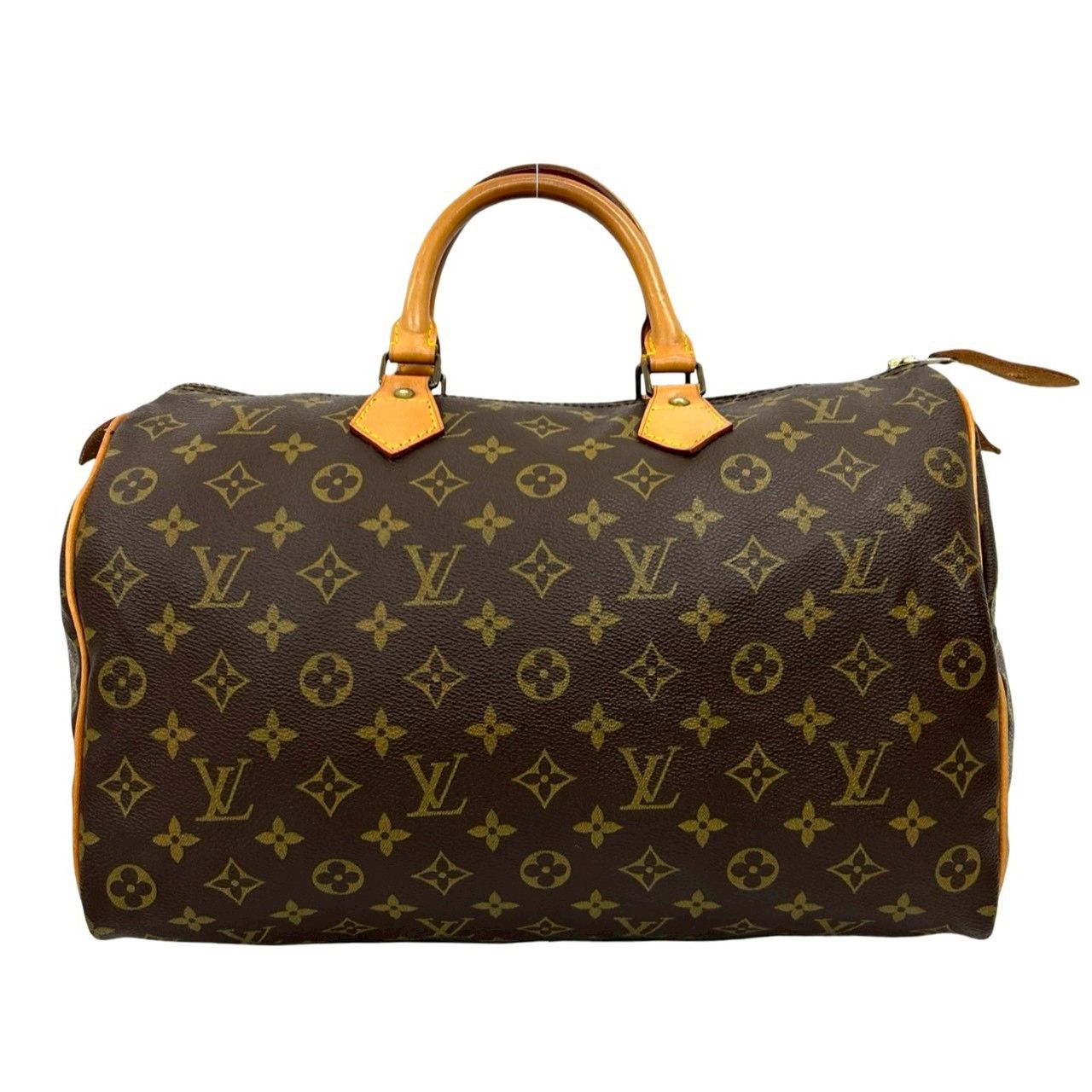 Louis Vuitton Louis Vuitton Louis Vuitton Speedy Monogram Leather Handbag Textile Handbag DUTY FREE for USA Size ONE SIZE - 4 Thumbnail