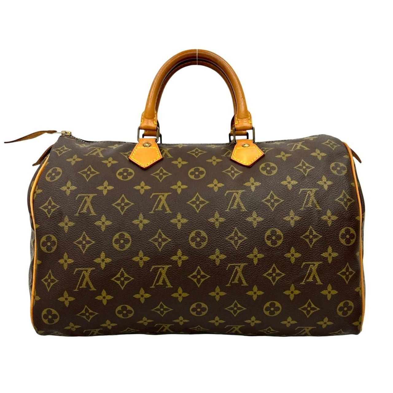 Louis Vuitton Louis Vuitton Louis Vuitton Speedy Monogram Leather Handbag Textile Handbag DUTY FREE for USA Size ONE SIZE - 3 Thumbnail