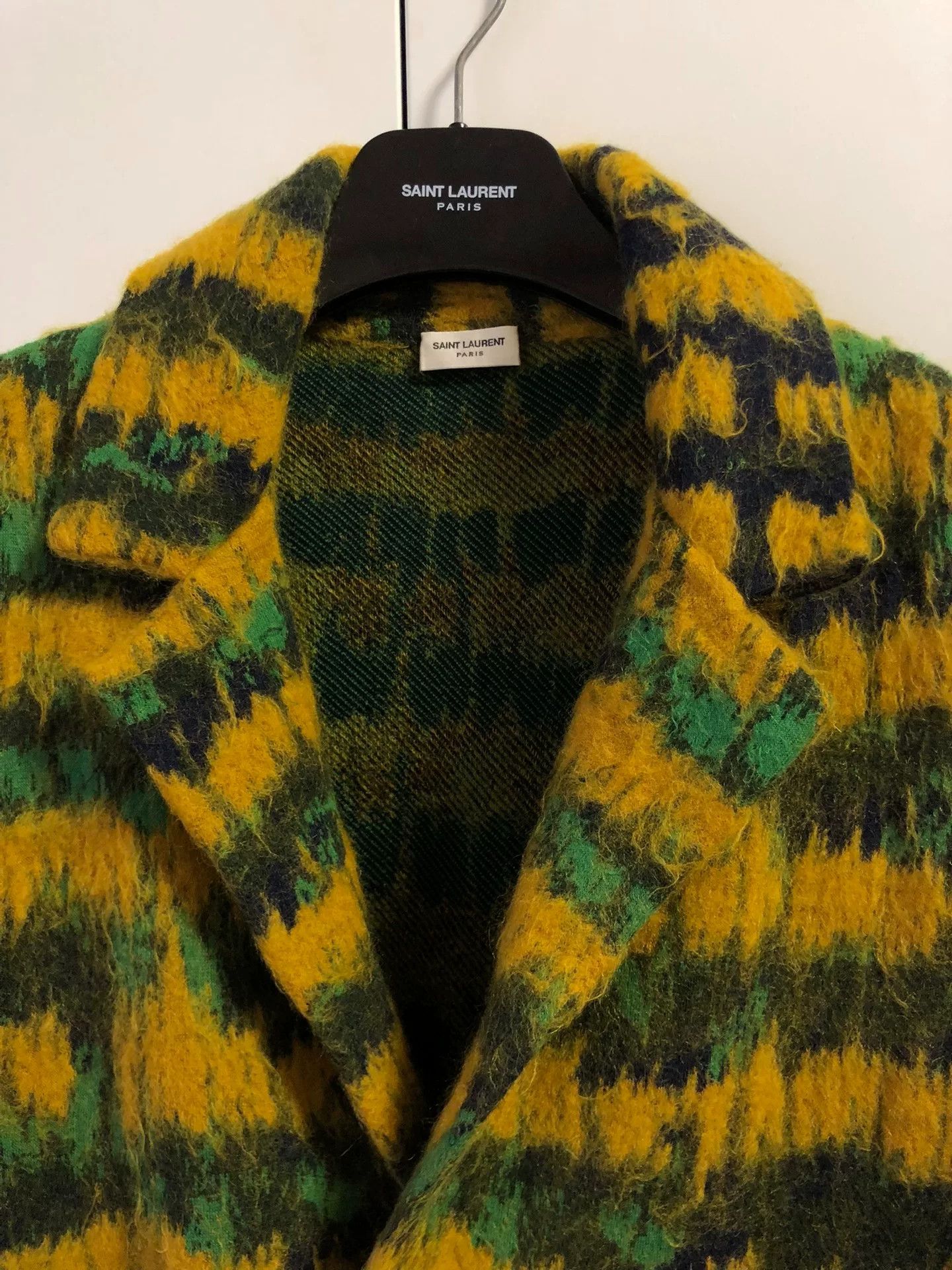 Saint Laurent Paris saint laurent striped mohair cardigan sweater Size US M / EU 48-50 / 2 - 3 Thumbnail