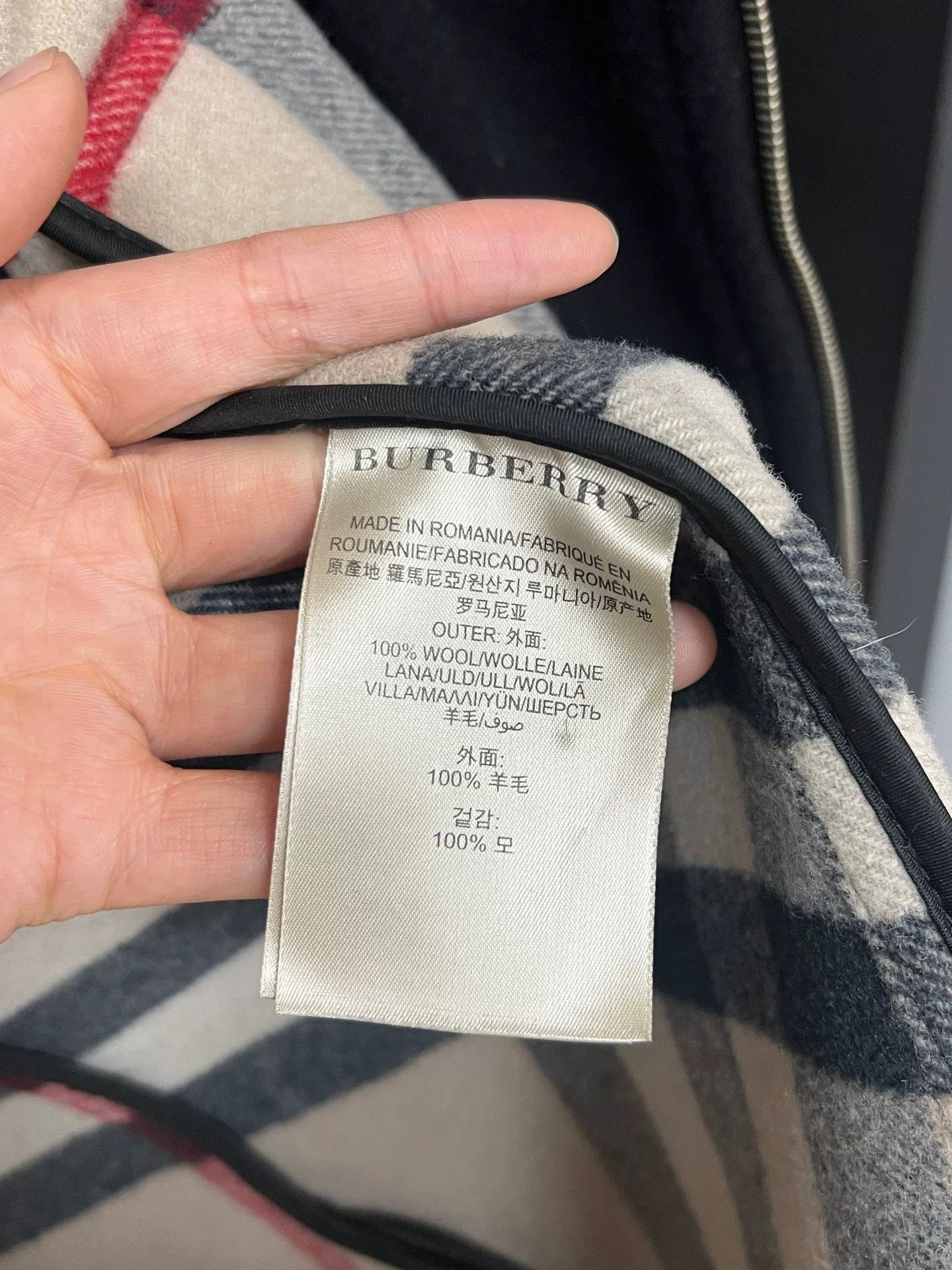 Burberry Burberry Wool Toggle Coat Size UK6 Size XS / US 0-2 / IT 36-38 - 4 Thumbnail