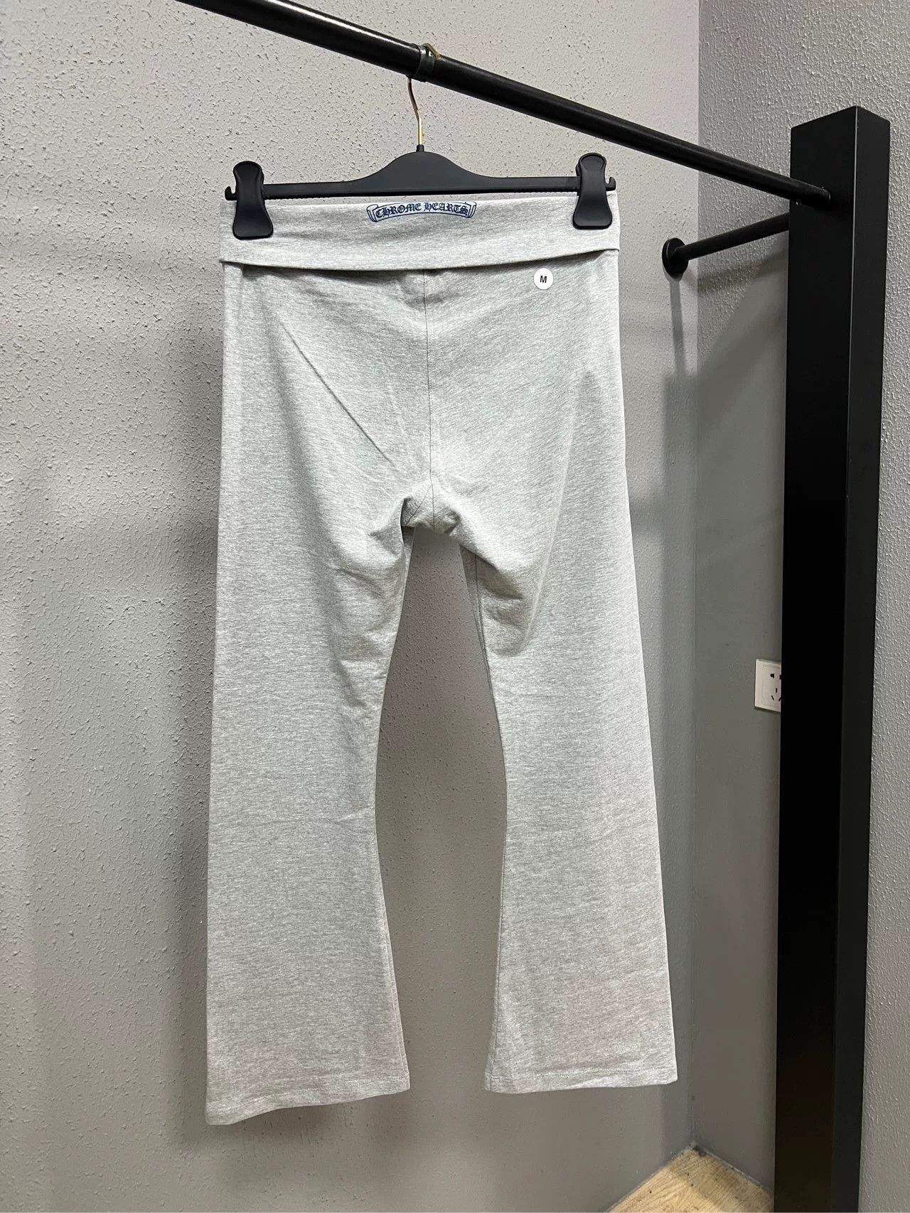 Chrome Hearts gray yoga pants by chrome hearts Size 30" / US 8 / IT 44 - 2 Thumbnail
