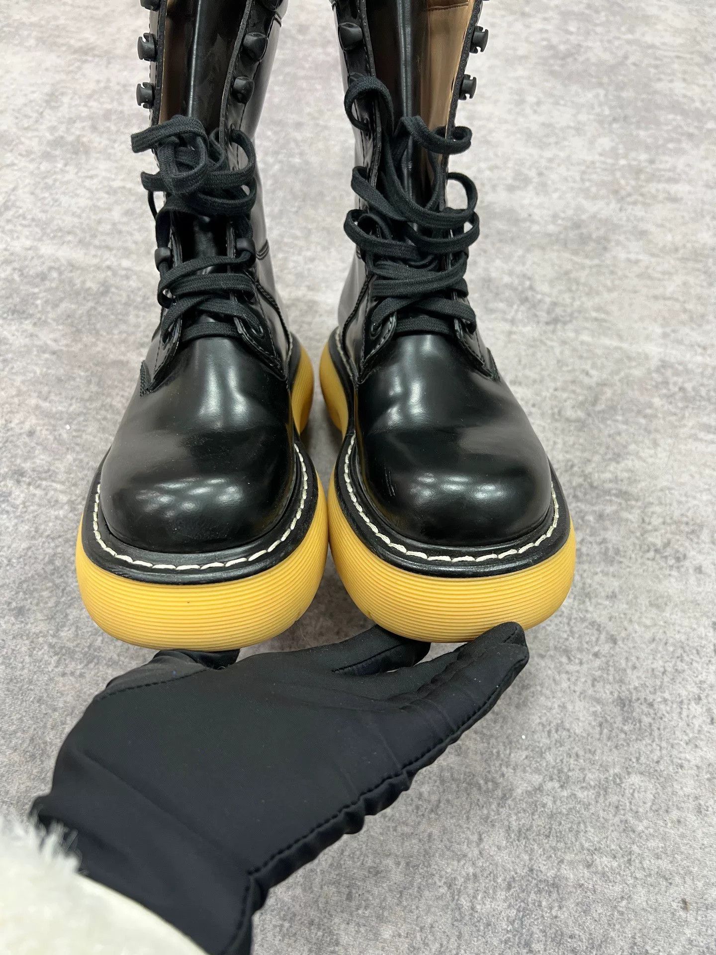Bottega Veneta Bottega Veneta High-Top Boots Size US 5 / IT 35 - 4 Thumbnail