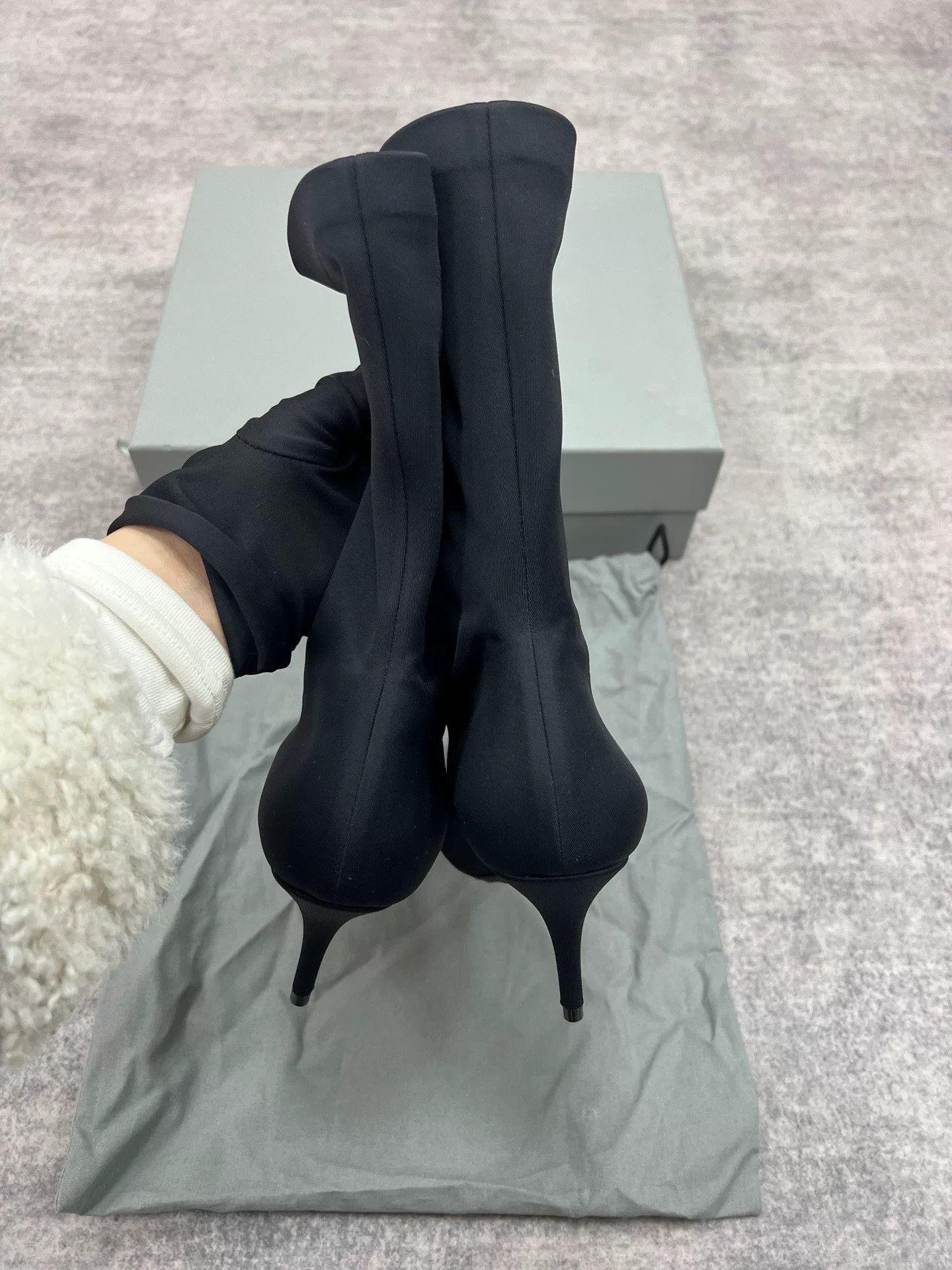 Balenciaga balenciaga black pointed toe ankle boots Size US 6 / IT 36 - 4 Thumbnail