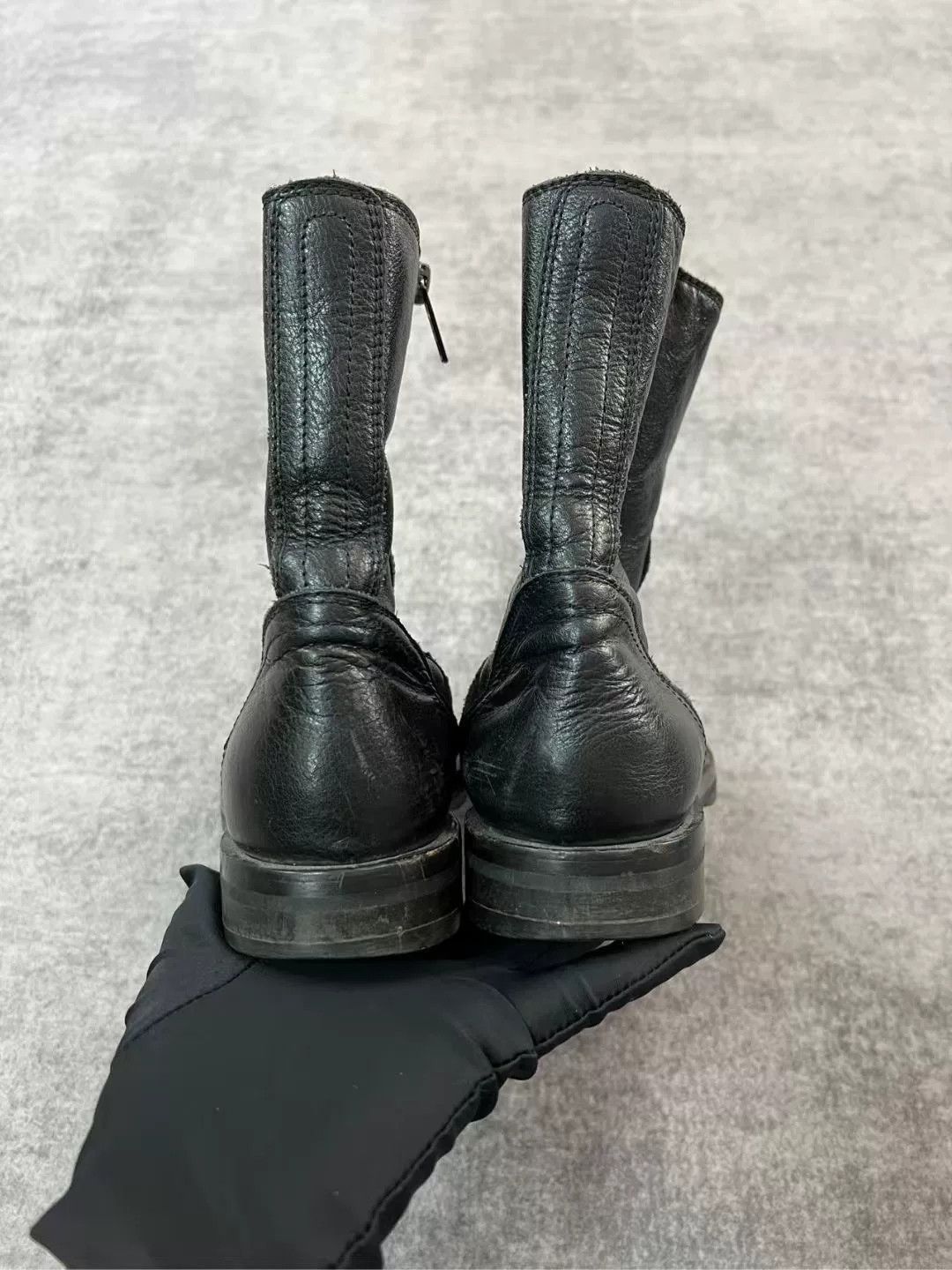 Ann Demeulemeester ann demeulemeester black ankle boots size 37 Size US 6 / IT 36 - 5 Thumbnail