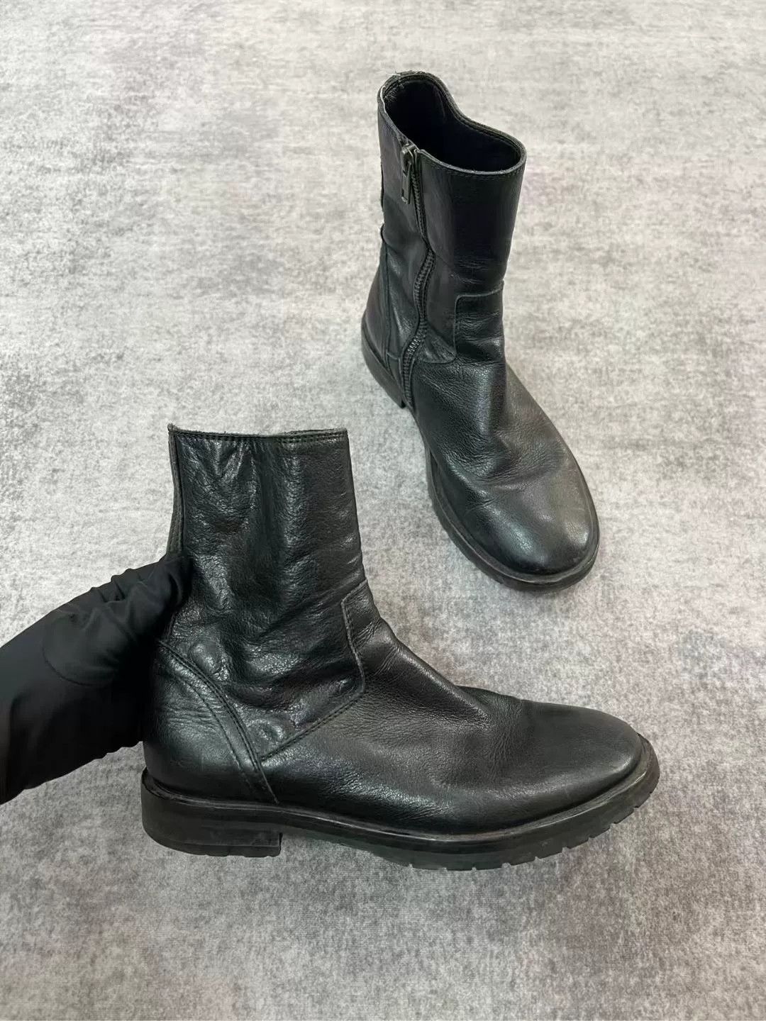 Ann Demeulemeester ann demeulemeester black ankle boots size 37 Size US 6 / IT 36 - 2 Thumbnail
