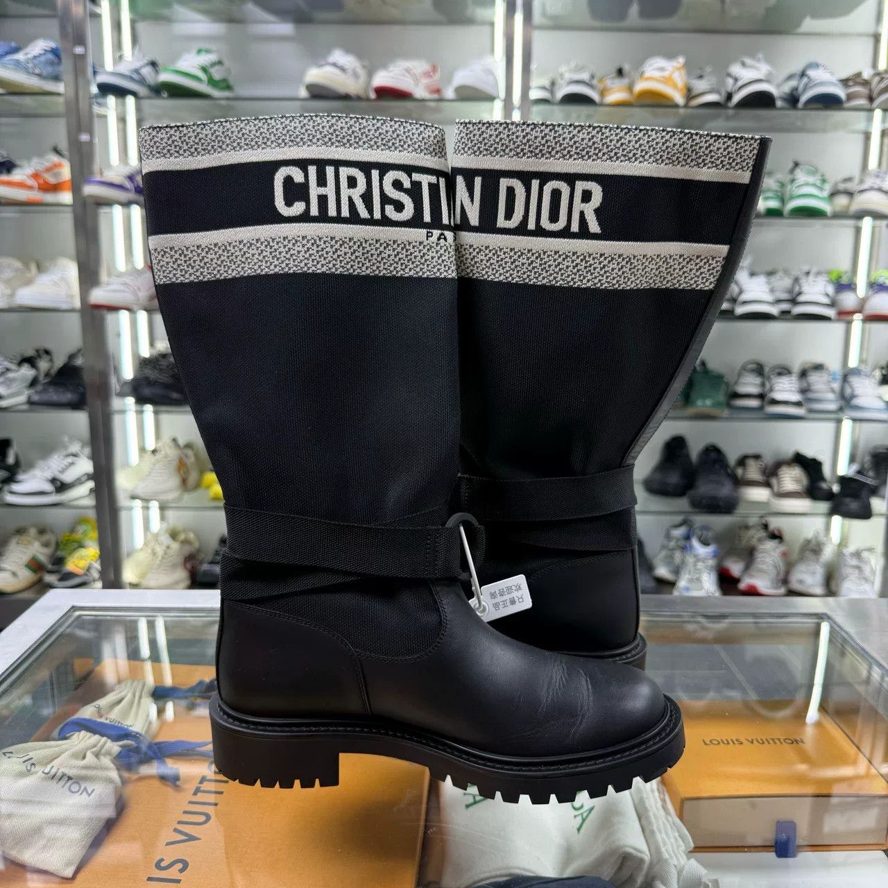 Dior dior d-major knight boots size 36.5 Size US 6 / IT 36 - 2 Thumbnail