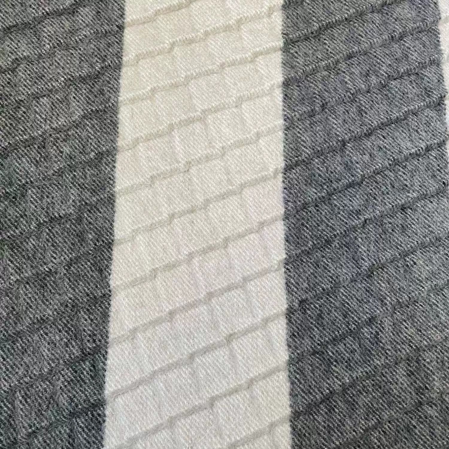 Burberry Burberry Classic Check Wool Wrap Scarf Size ONE SIZE - 2 Thumbnail