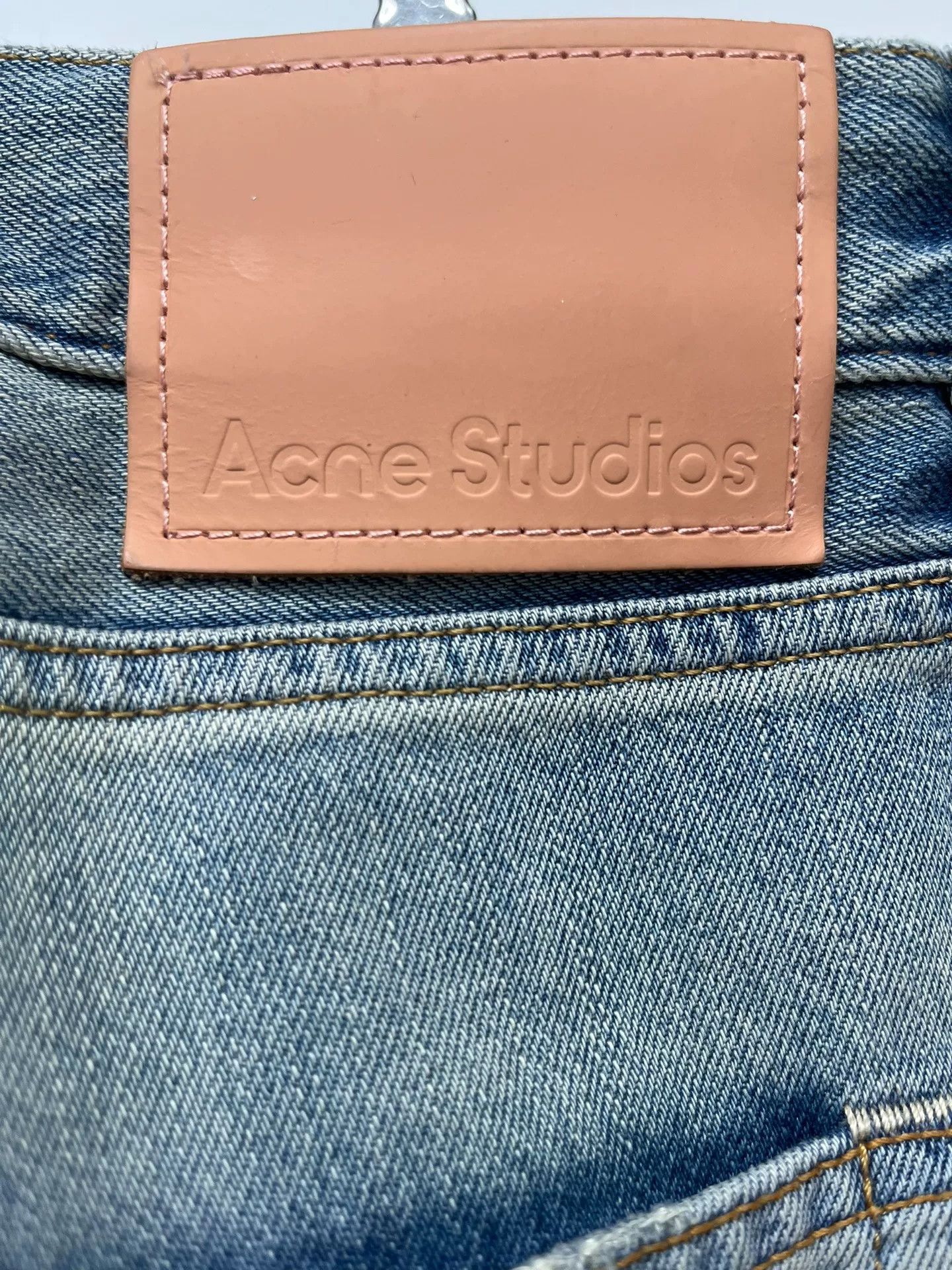 Acne Studios acne studios baggy low-rise wide-leg jeans Size US 28 / EU 44 - 3 Thumbnail