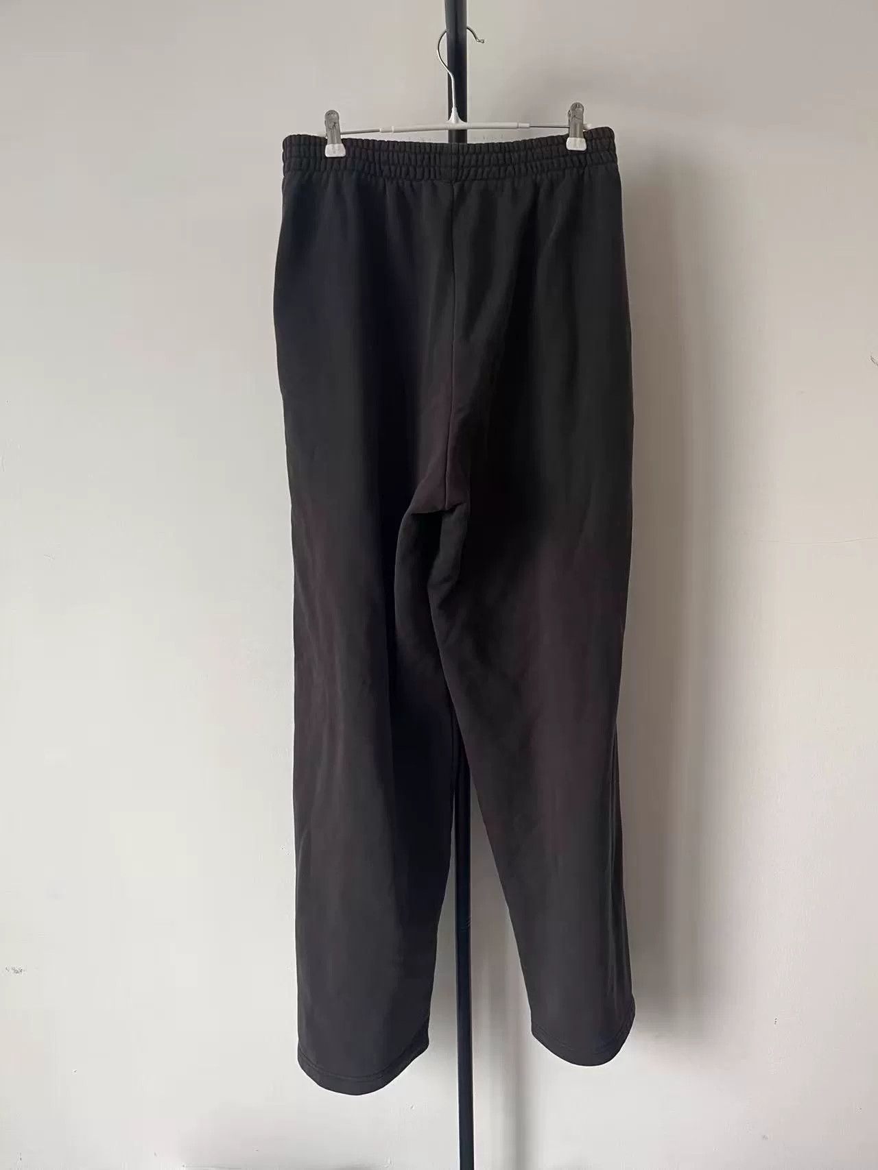 Balenciaga Balenciaga Black Knitted Wide-Leg Trousers Size 26" / US 2 / IT 38 - 2 Thumbnail