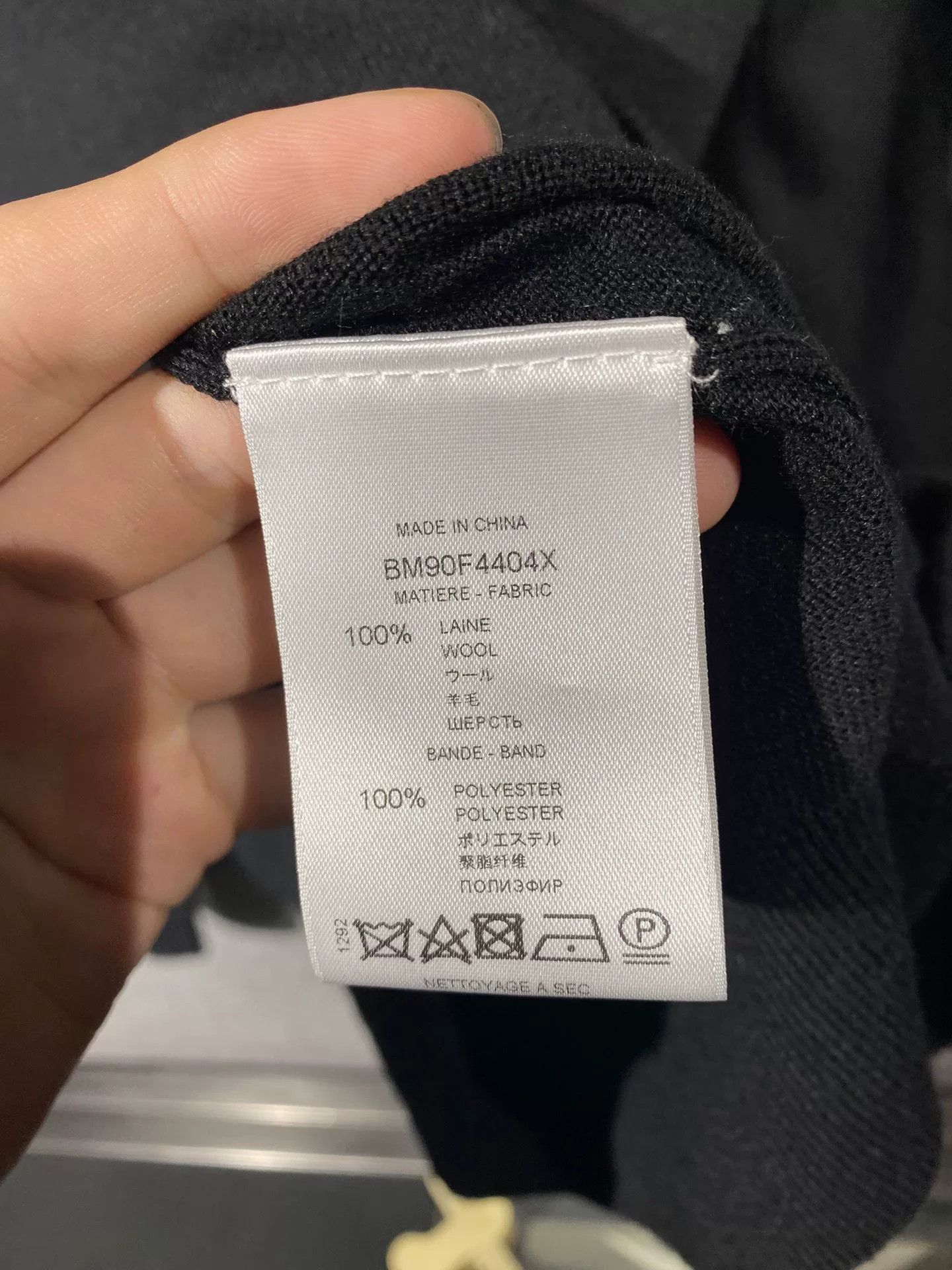Givenchy Givenchy Black Knit Cardigan, New Condition Size US M / EU 48-50 / 2 - 7 Thumbnail