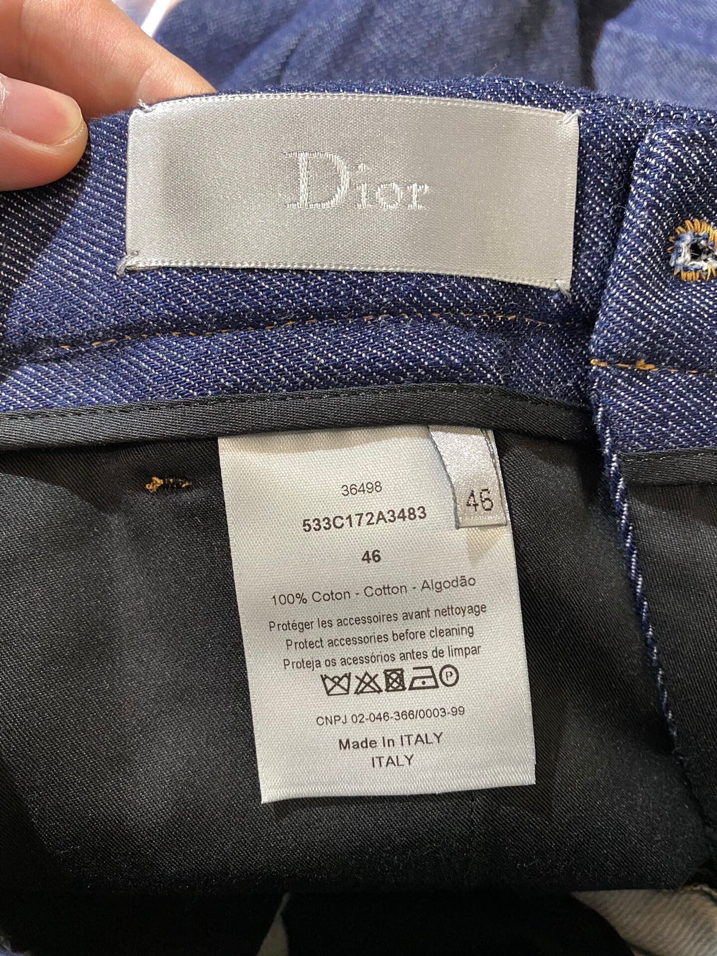 Dior Dior Men's Casual Denim Pants Size 46 Size US 36 / EU 52 - 6 Thumbnail