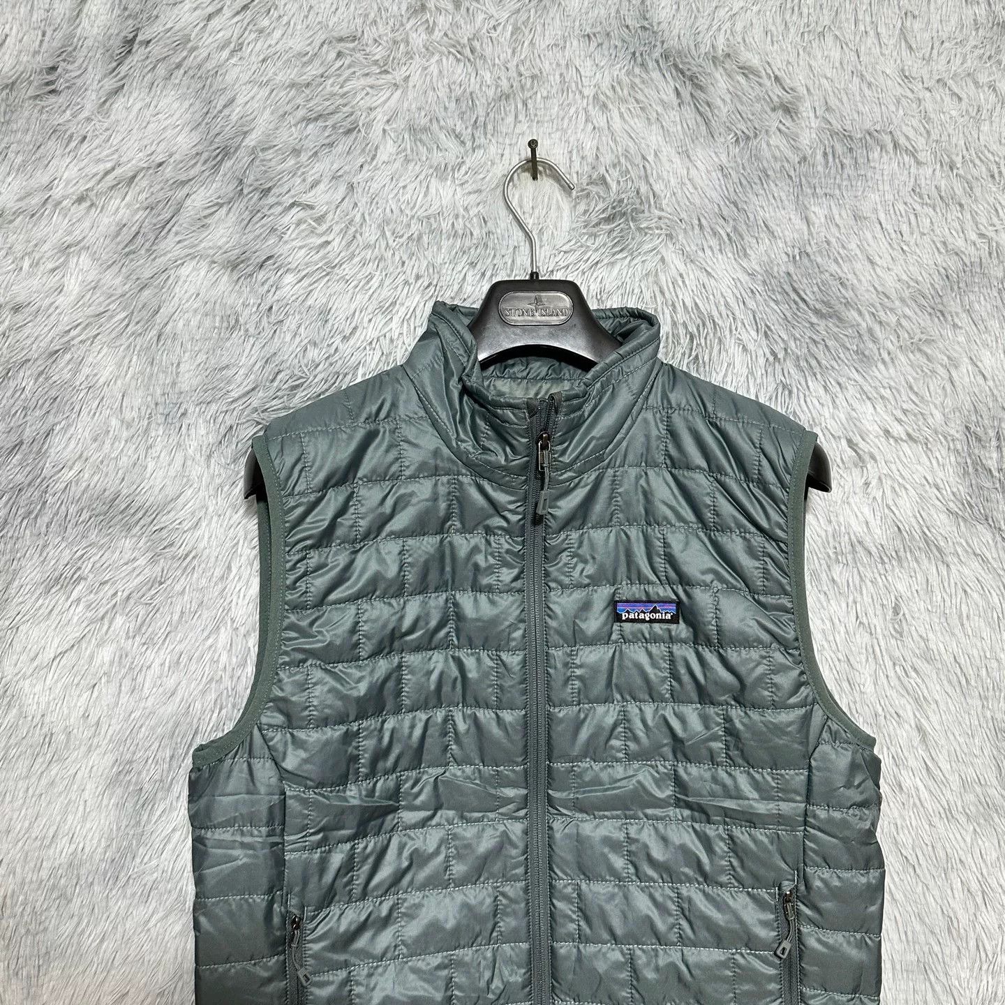 Patagonia Patagonia Nano Puff Cotton Vest M Aviation Gray Size US M / EU 48-50 / 2 - 3 Thumbnail