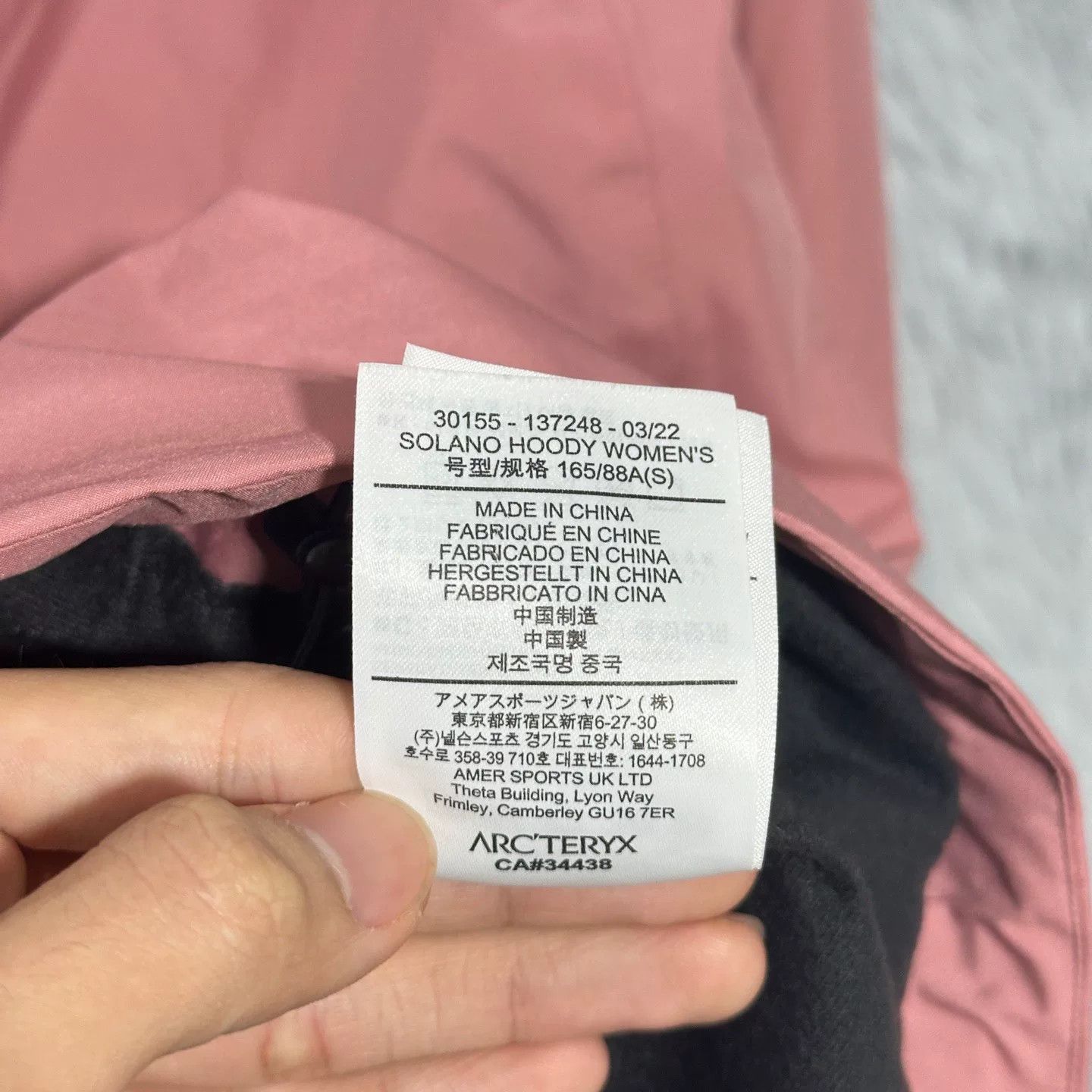 Arc'teryx Arcteryx Solano Hoody Pink Jacket Women's S Size S / US 4 / IT 40 - 6 Thumbnail