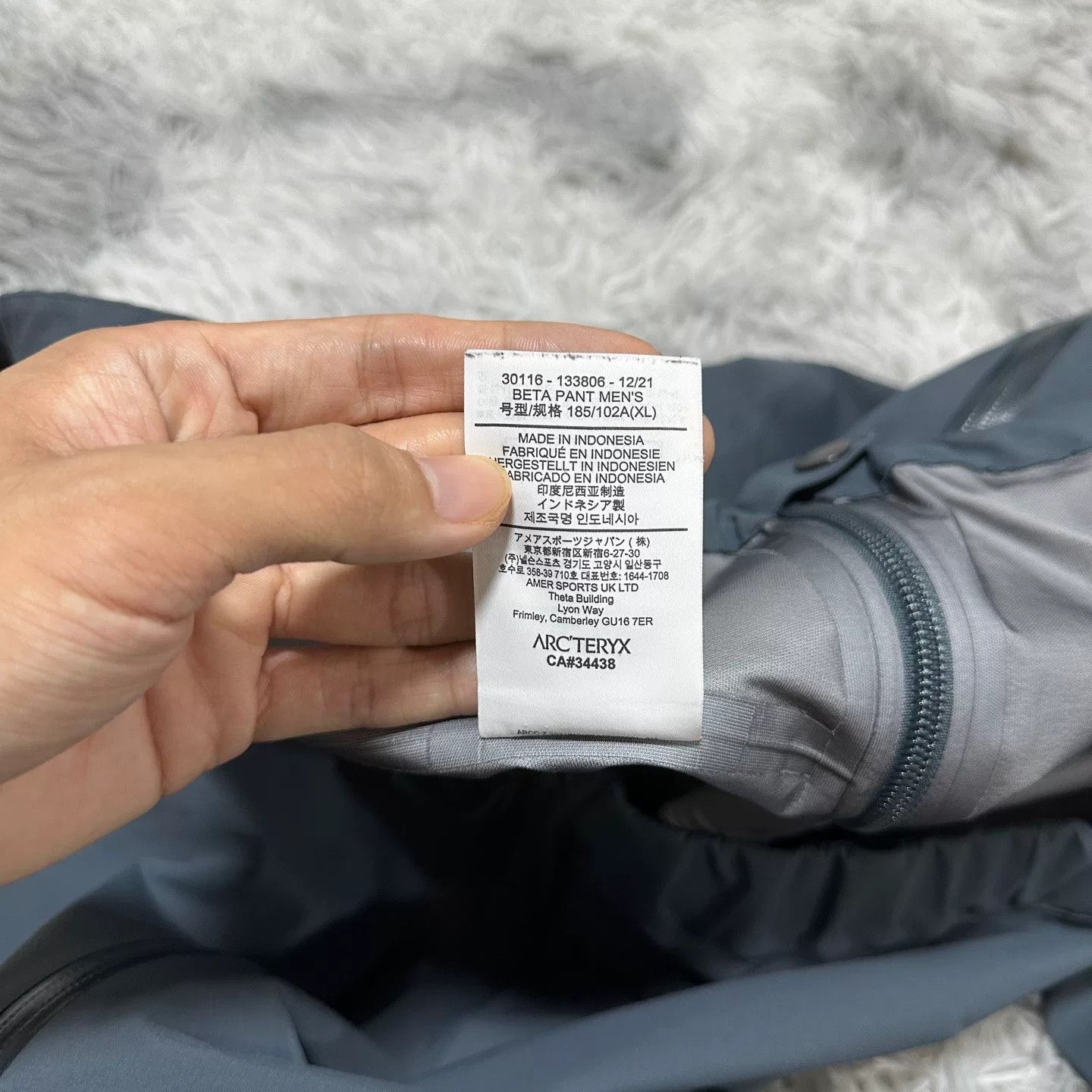 Arc'teryx Arcteryx Beta Pant Hard Shell Long Pants Size US 36 / EU 52 - 5 Thumbnail