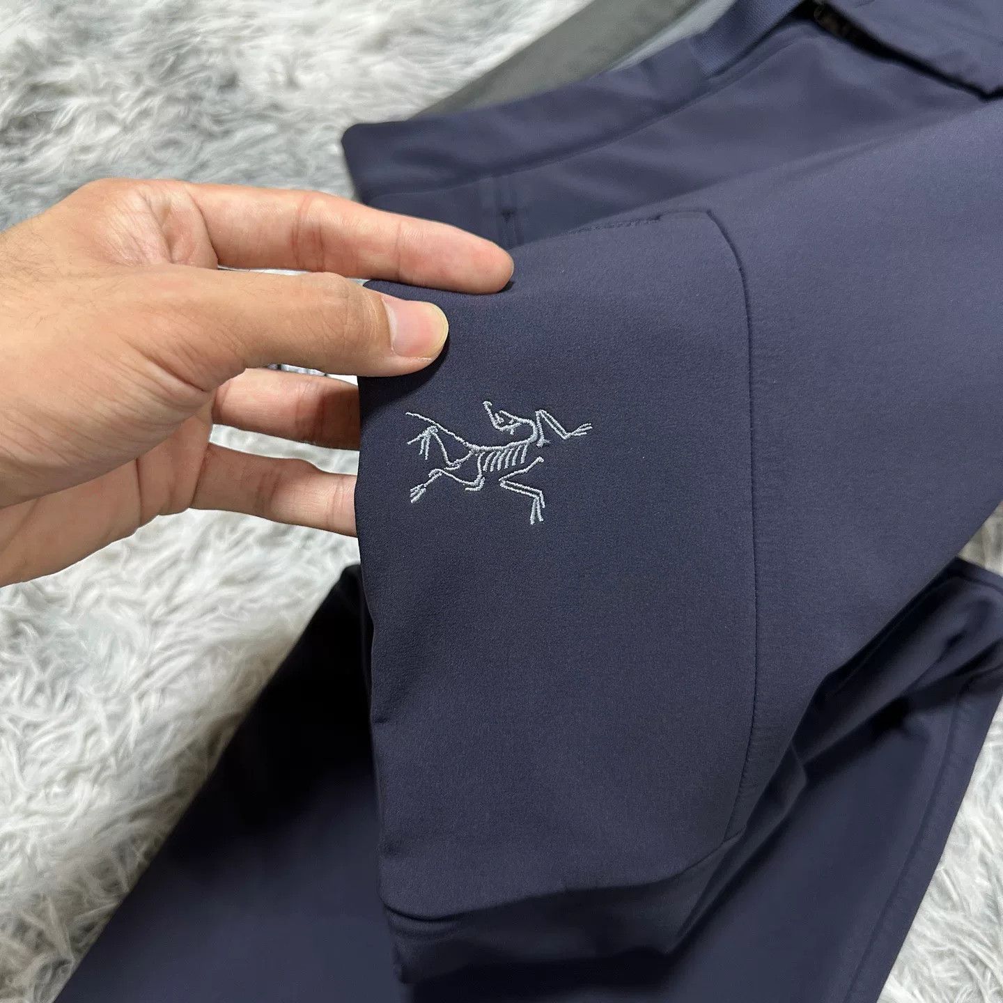 Arc'teryx Arcteryx Gamma MX Softshell Pants Black Blue Size US 34 / EU 50 - 3 Thumbnail