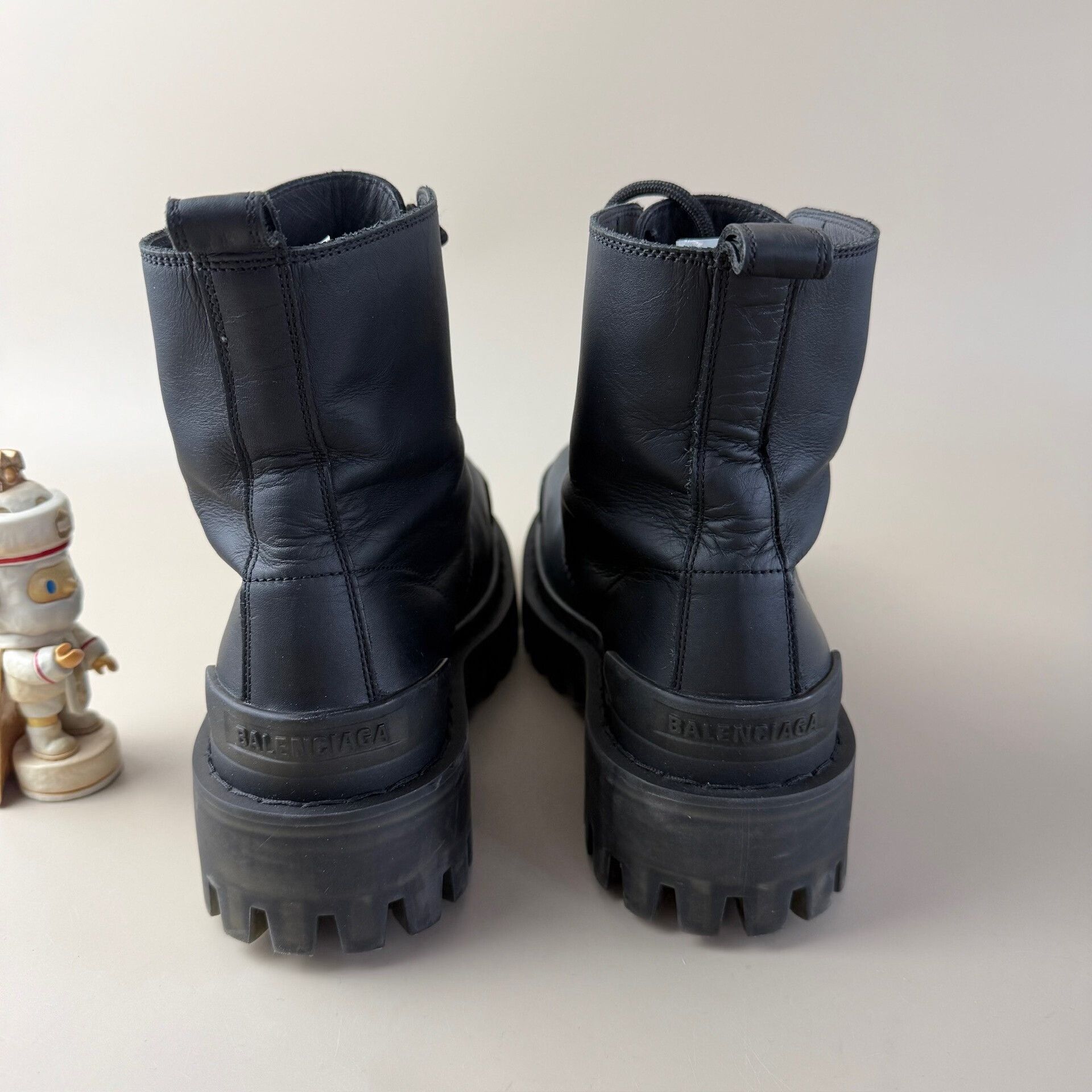 Balenciaga balenciaga black platform ankle boots size 35.5 Size US 5 / IT 35 - 3 Thumbnail
