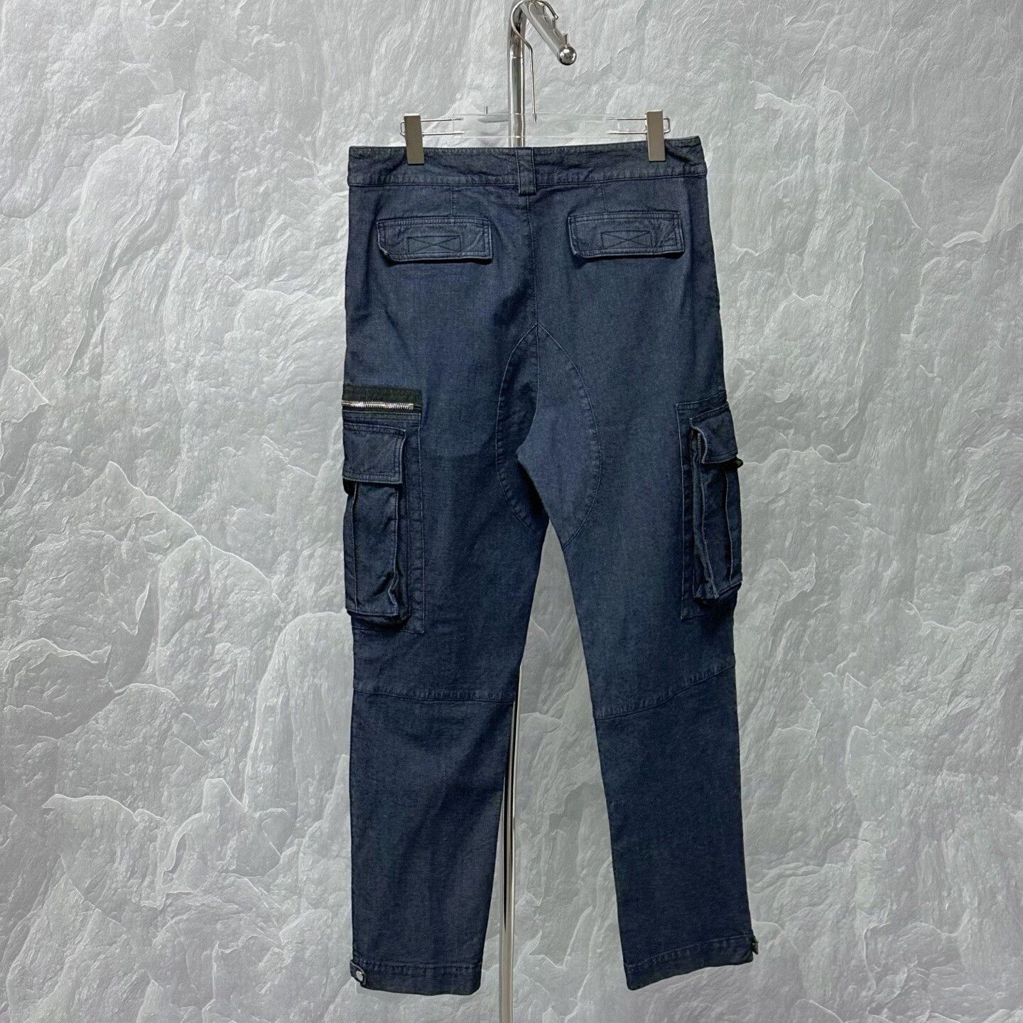 Dior dior zip pocket denim cargo pants Size US 27 - 4 Thumbnail
