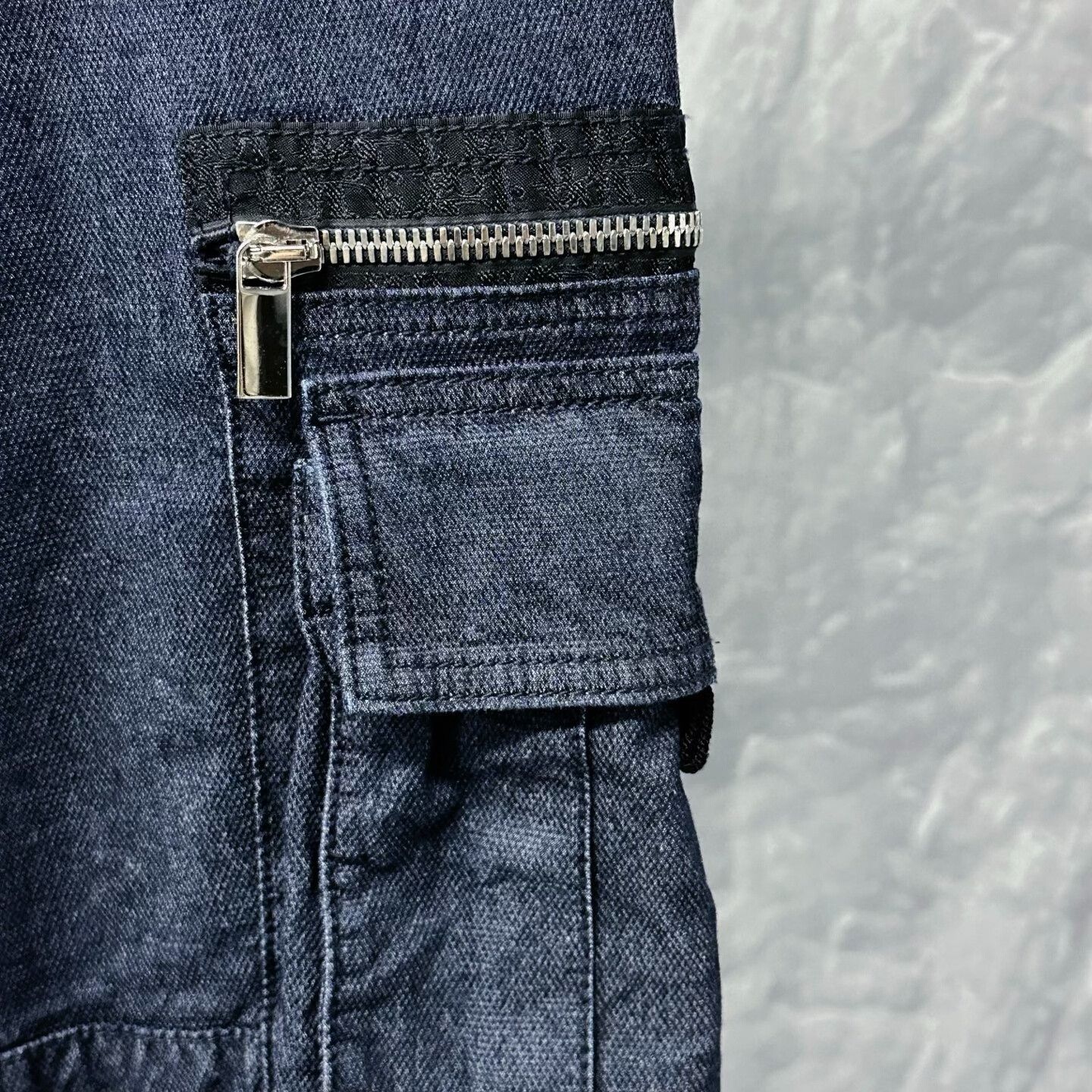 Dior dior zip pocket denim cargo pants Size US 27 - 3 Thumbnail