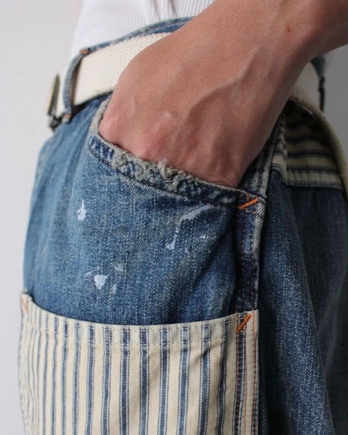 DIGAWEL distressed denim pants for fall and winter Size US 30 / EU 46 - 7 Thumbnail