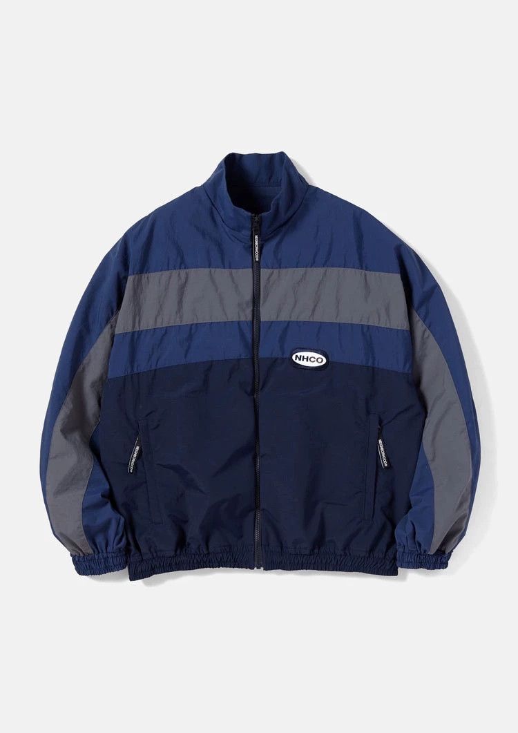 neighborhood 22aw gray and black jacket