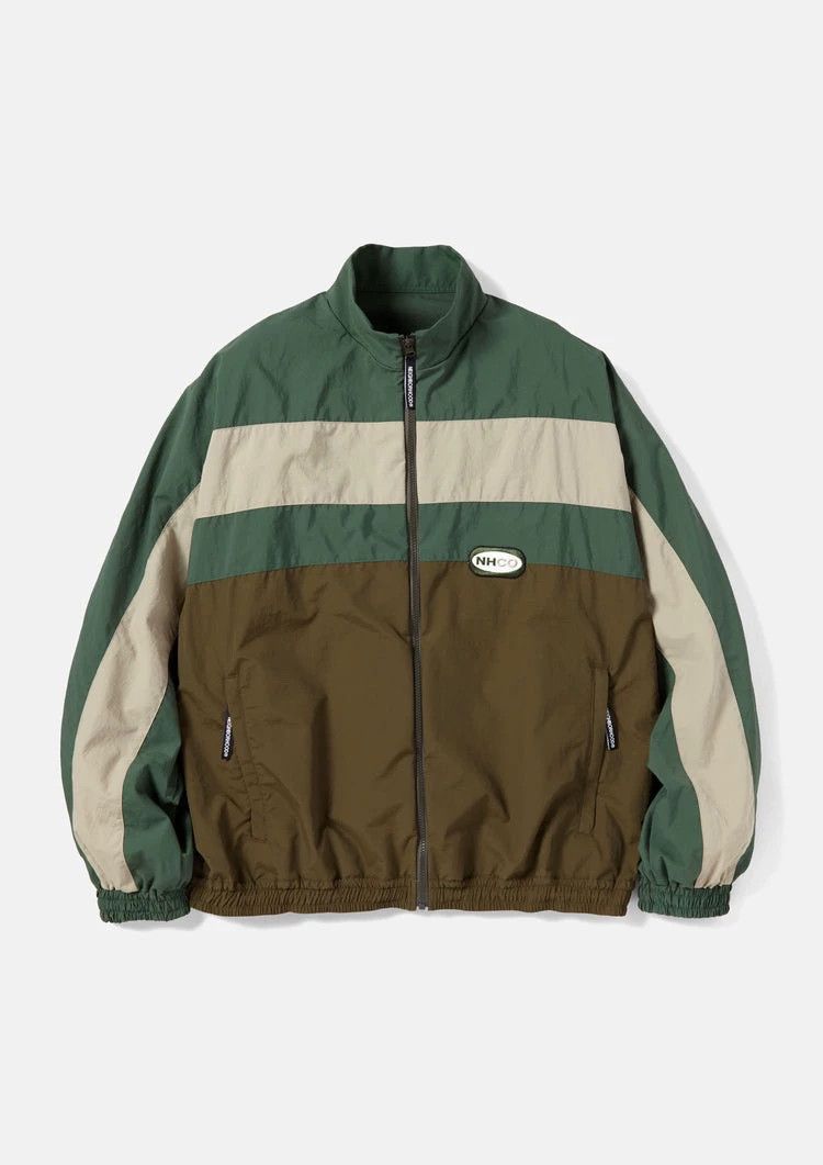 neighborhood 22aw gray and black jacket