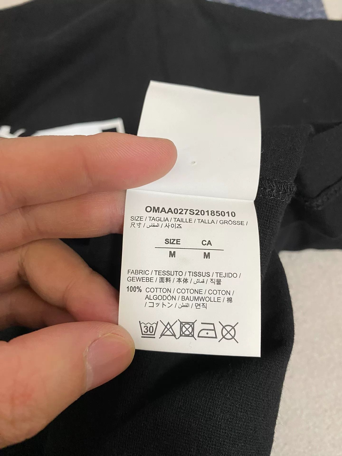 Off-White off white logo short sleeve t-shirt Size US M / EU 48-50 / 2 - 5 Thumbnail