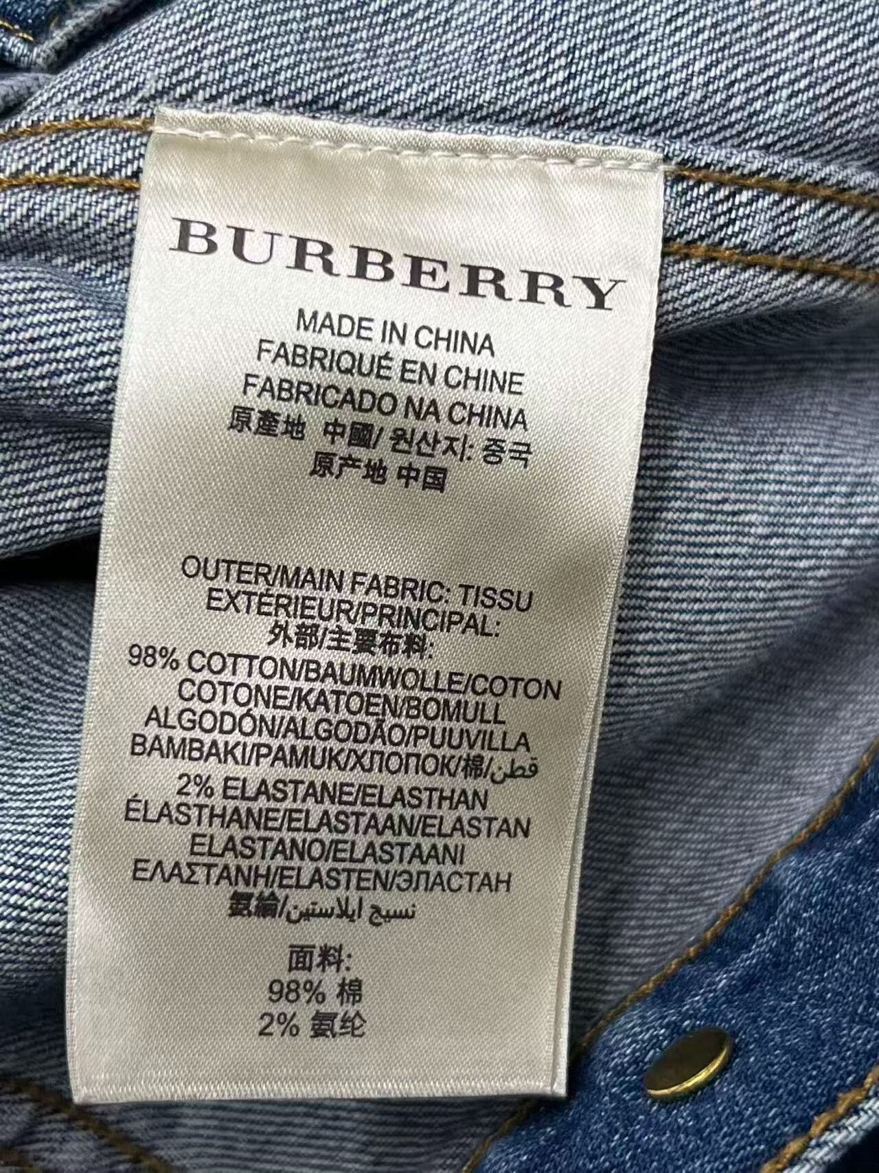 Burberry Burberry Denim Jacket Size M Size US M / EU 48-50 / 2 - 4 Thumbnail