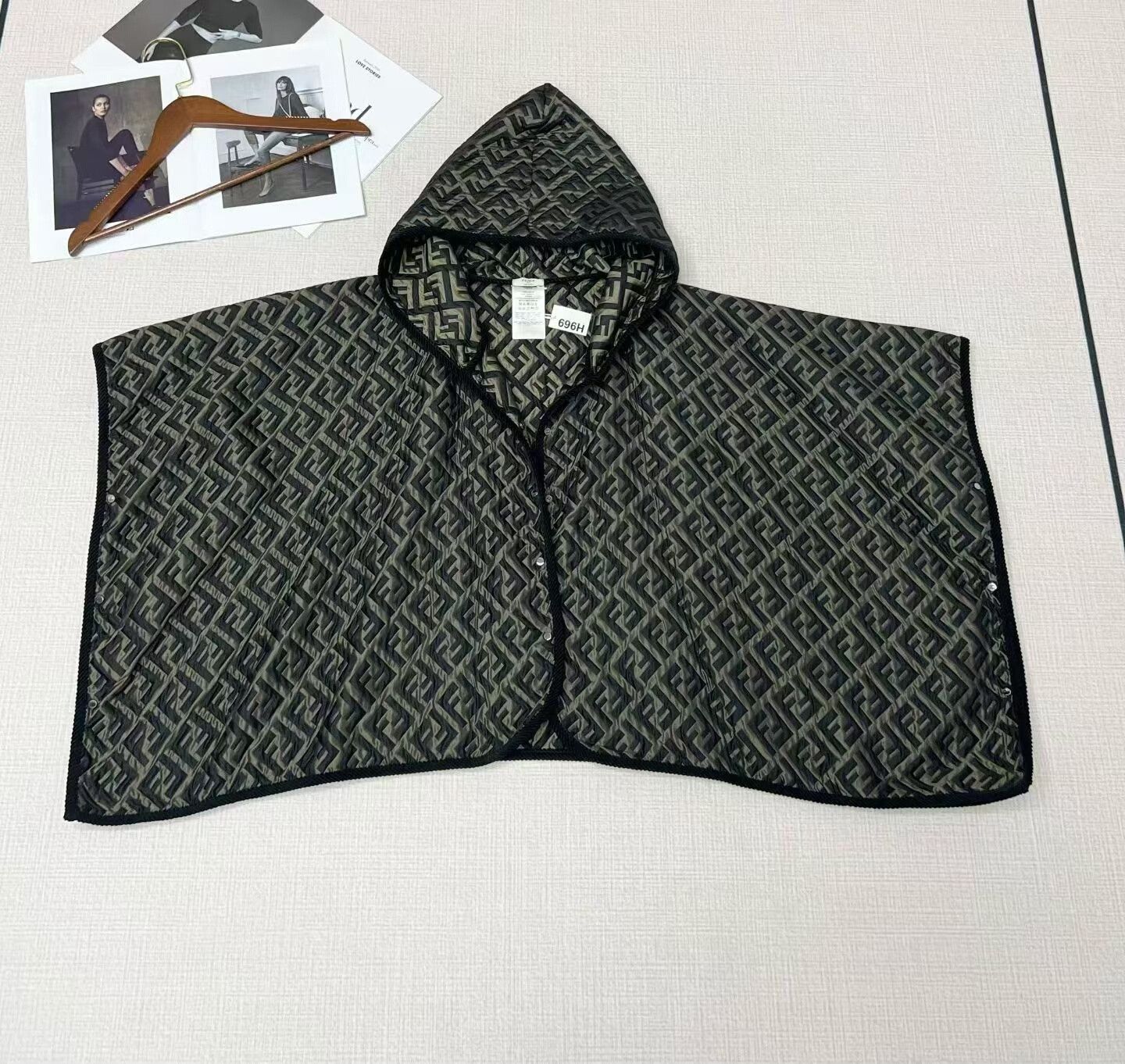 Fendi Fendi Double F Hooded Cape Size M / US 6-8 / IT 42-44 - 2 Thumbnail